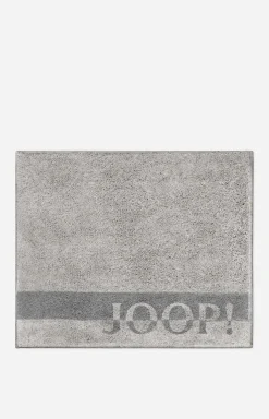 JOOP! Badteppiche>Badteppich LOGO STRIPES in Platin, 50 x 60 cm