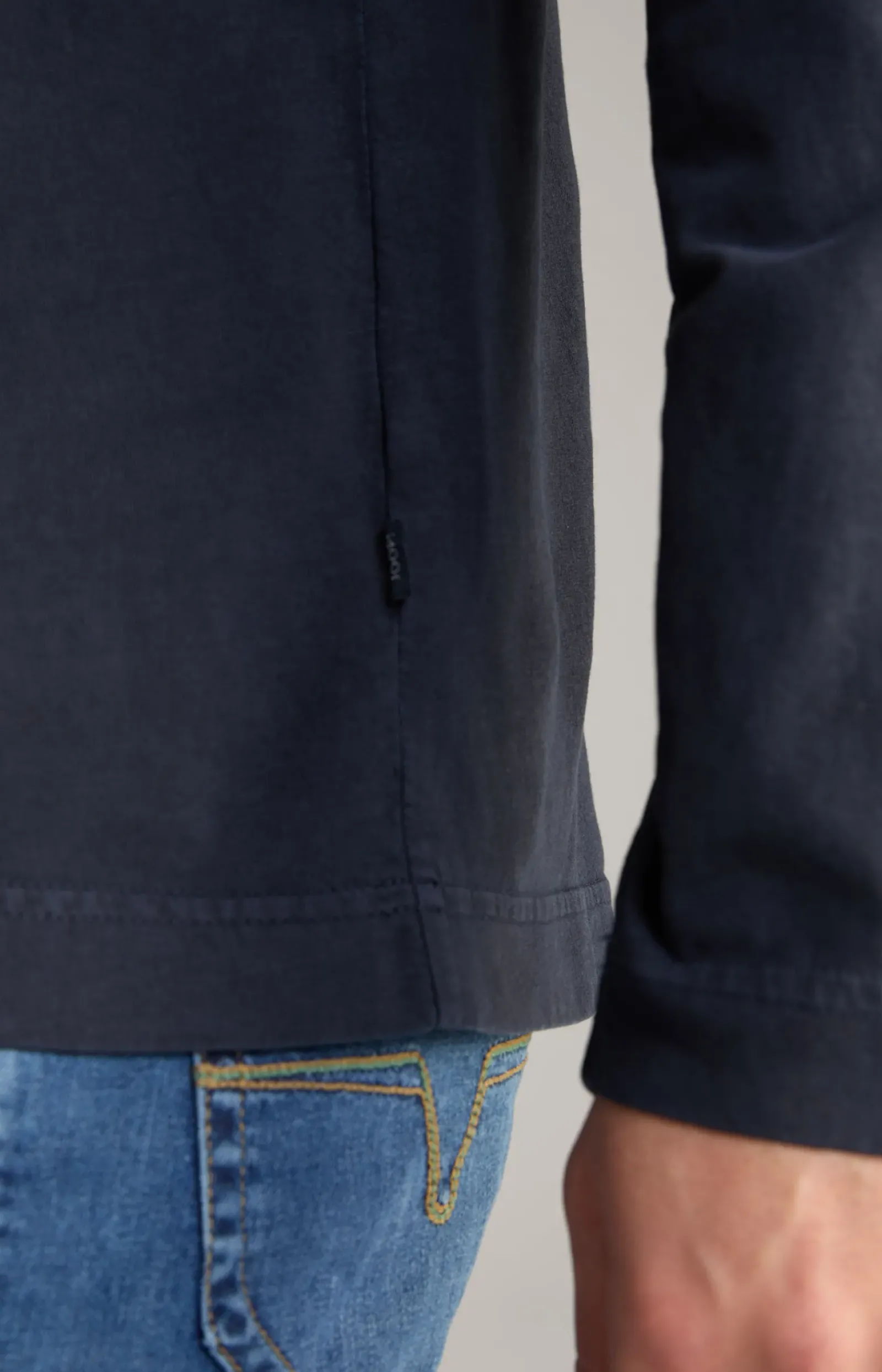 JOOP! T-Shirts&Sweats|Bekleidung>Baumwoll-Langarmshirt Carlito in Navy