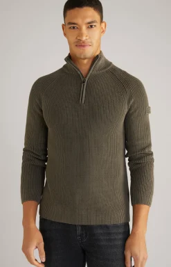 JOOP! Strick>Baumwoll-Pullover Henricus in