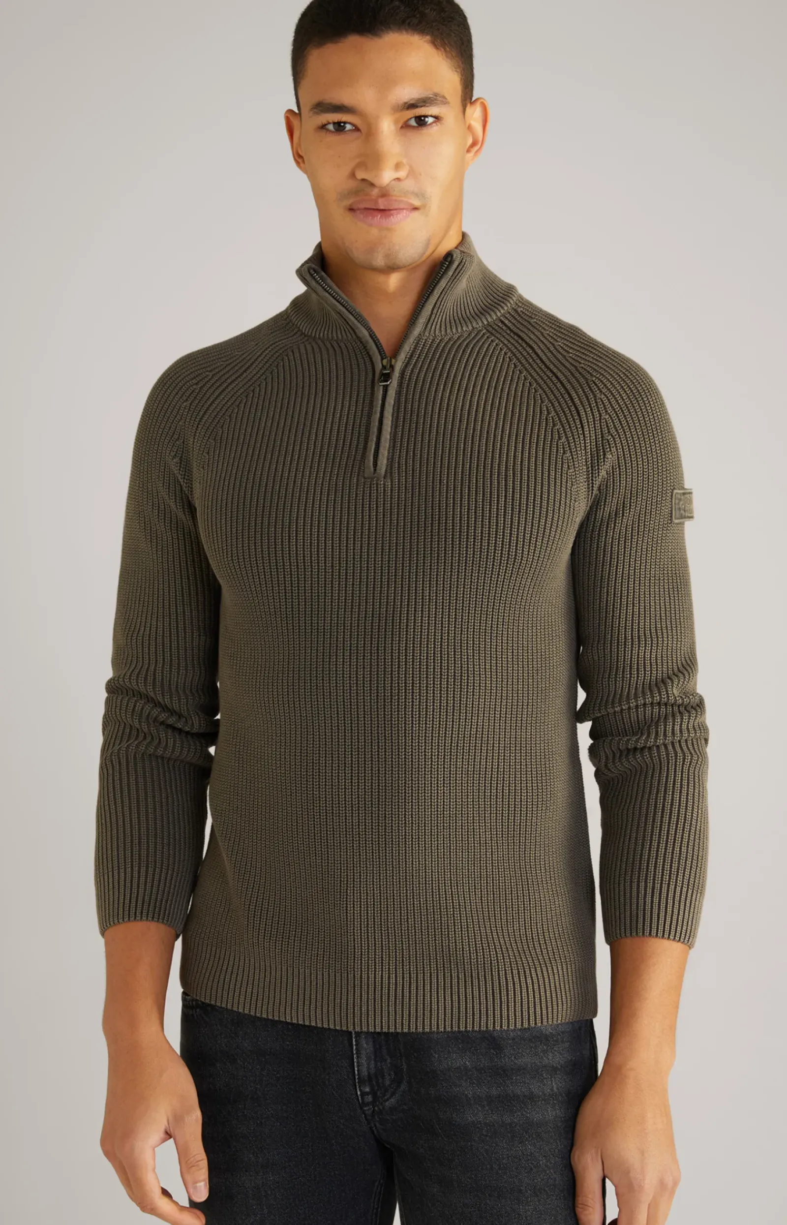 JOOP! Strick>Baumwoll-Pullover Henricus in