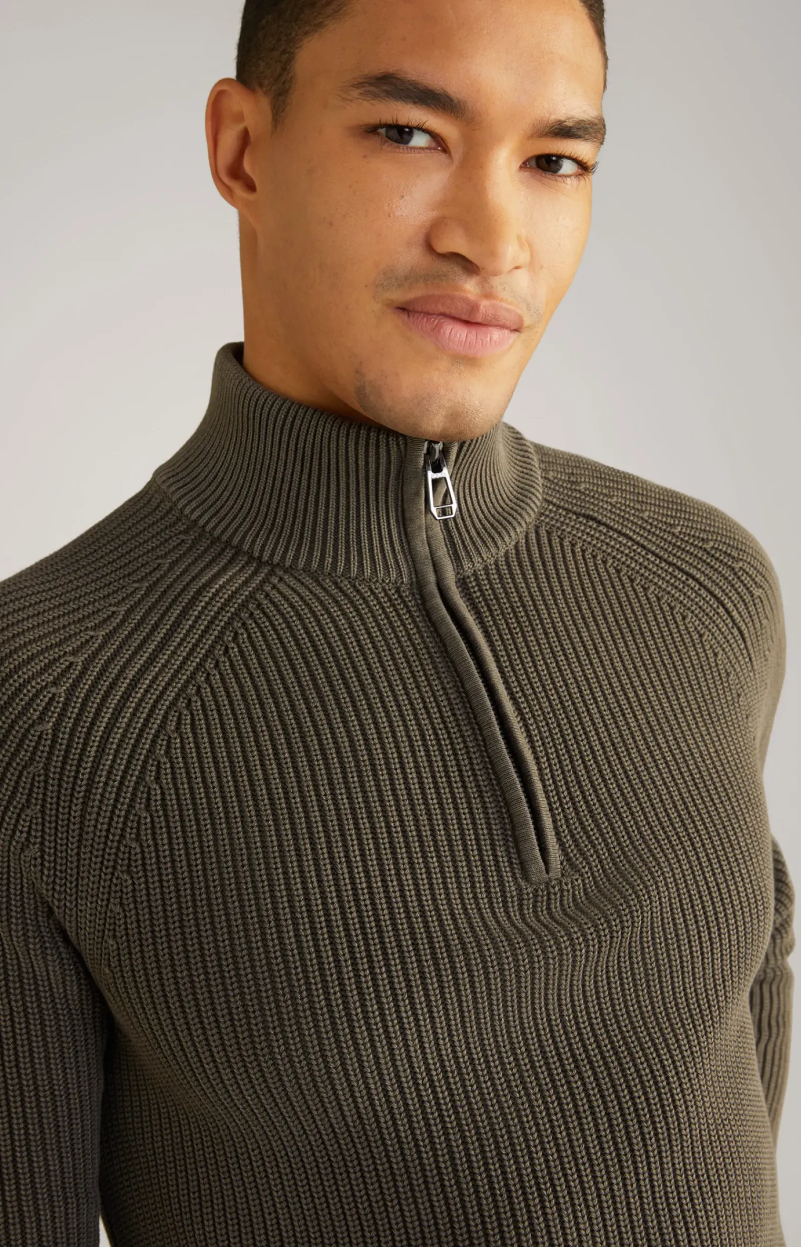 JOOP! Strick>Baumwoll-Pullover Henricus in