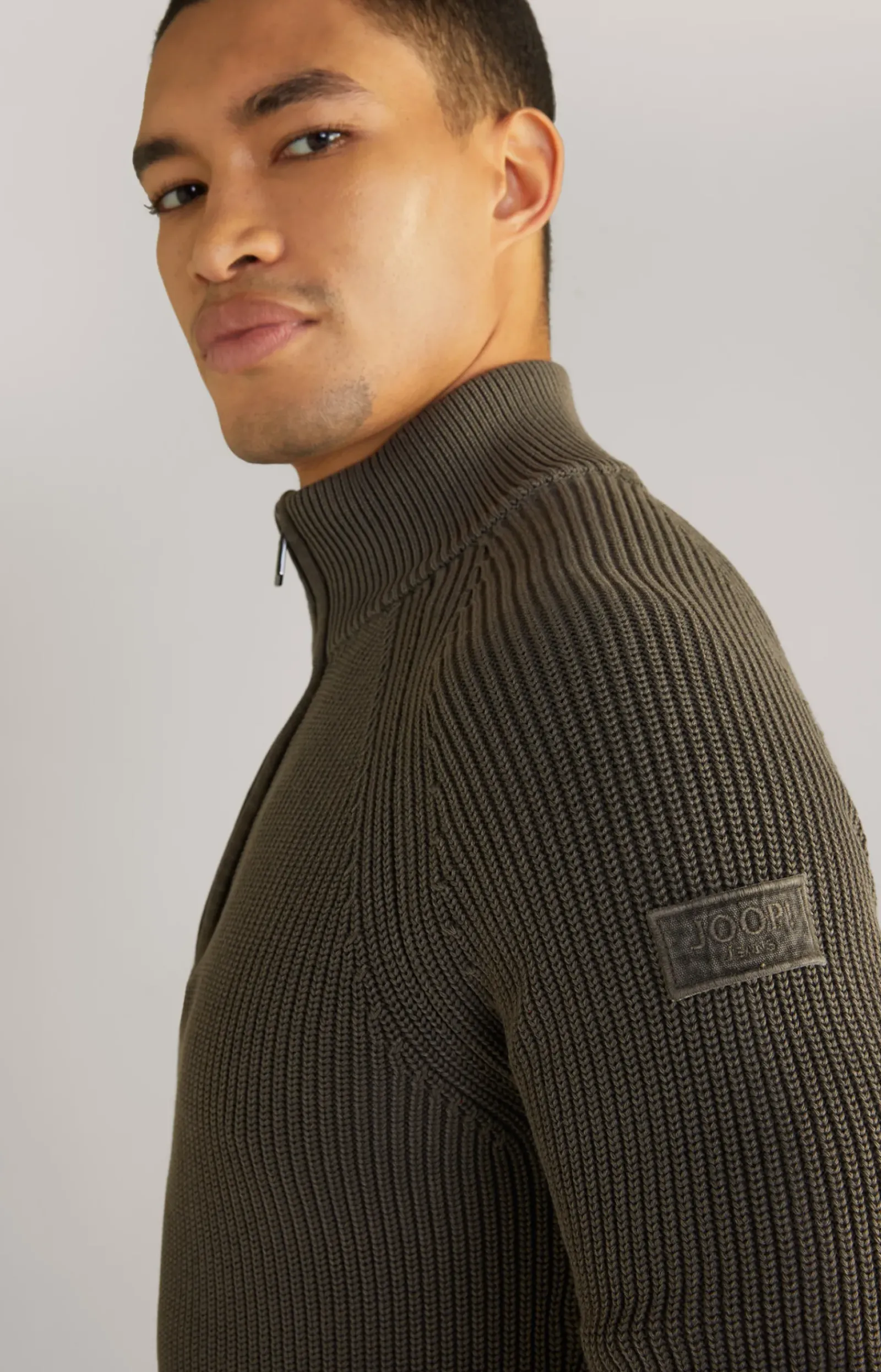 JOOP! Strick>Baumwoll-Pullover Henricus in