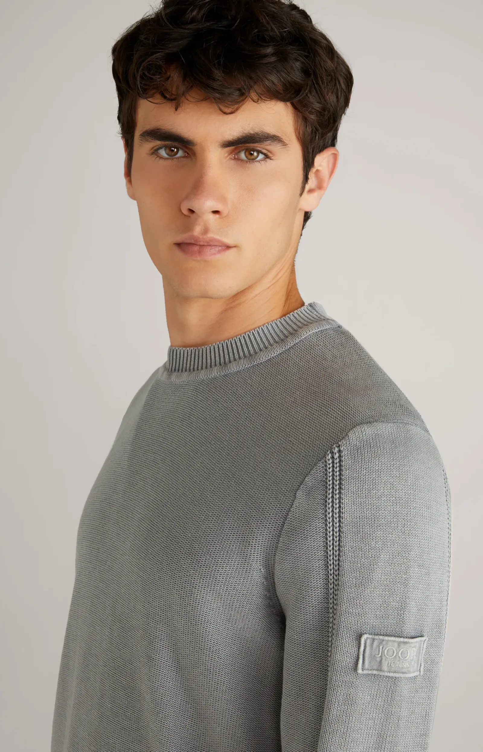 JOOP! Strick>Baumwoll-Pullover Howard in