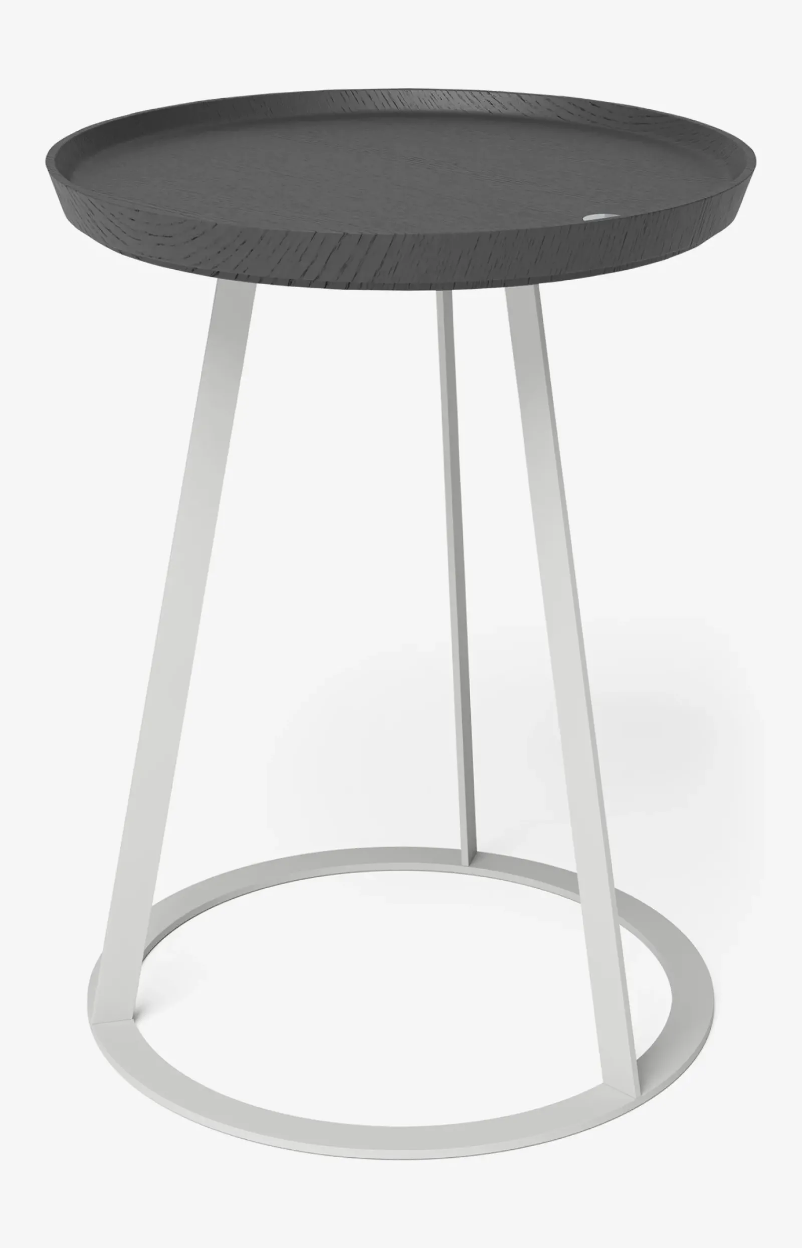 JOOP! Kleinmöbel>Beistelltisch ROUND mit Raucheichenplatte, 45 x 52 cm in