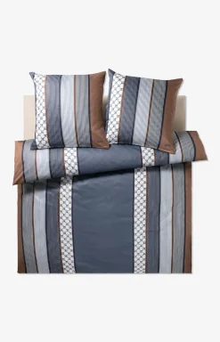 JOOP! Bettwäsche>Bettwäsche Cornflower Stripes, Deep Ocean