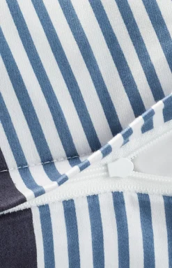 JOOP! Bettwäsche>Bettwäsche Cornflower Stripes, Deep Ocean