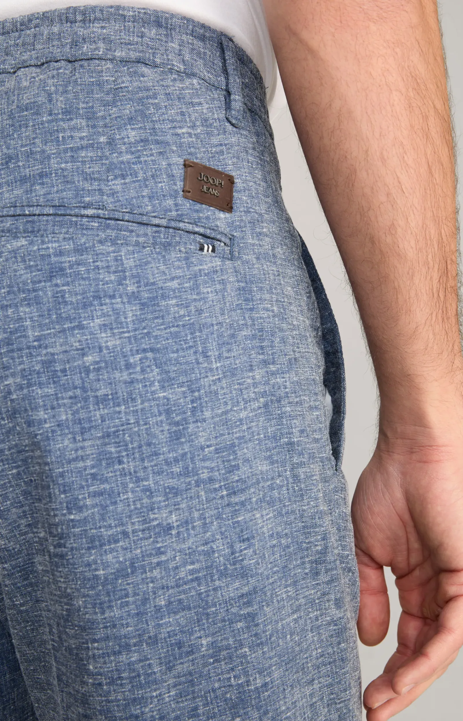 JOOP! Hosen & Chinos|Bekleidung>Bundfaltenhose Lead in meliert
