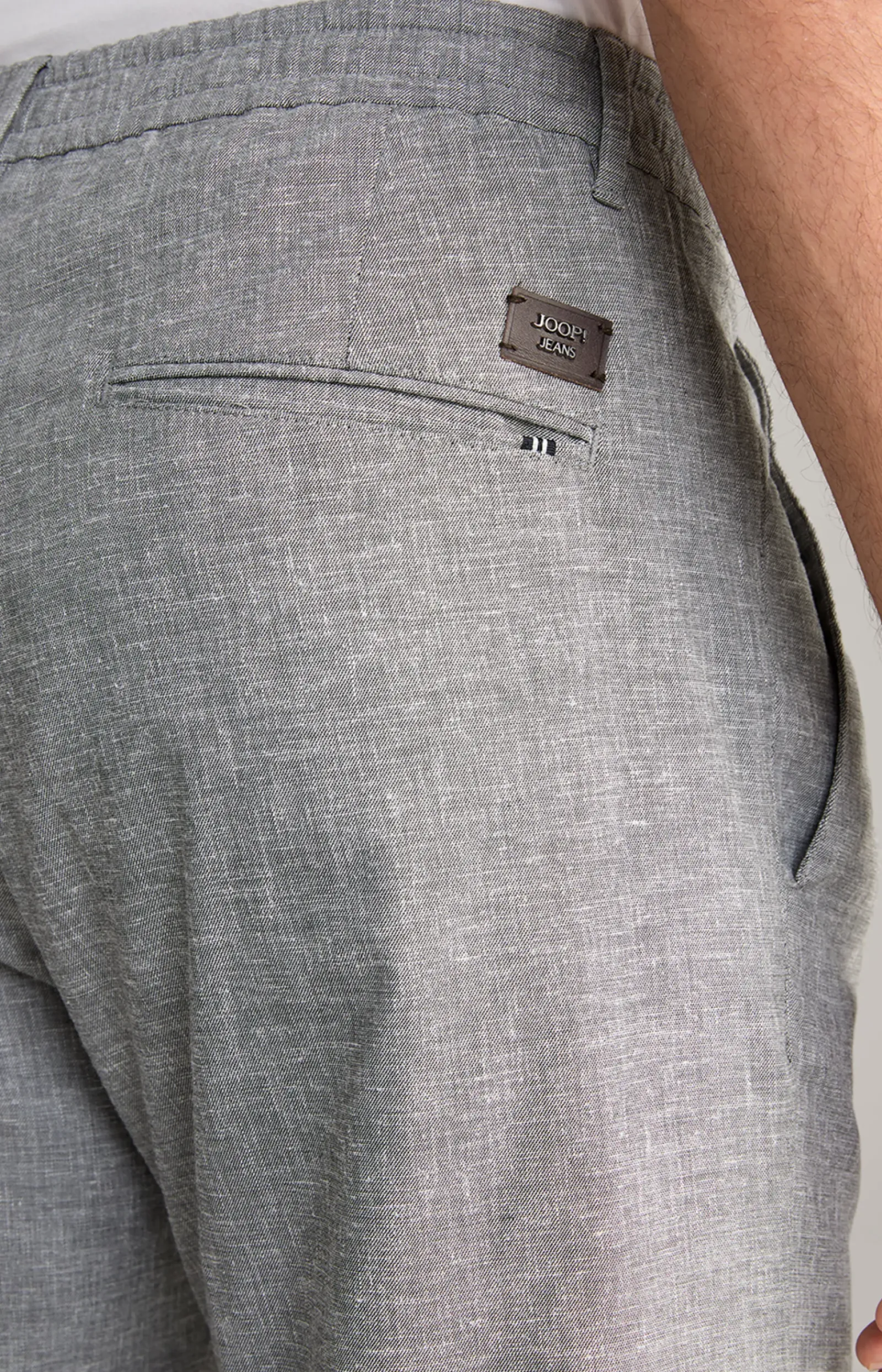 JOOP! Hosen & Chinos|Bekleidung>Bundfaltenhose Lead in meliert