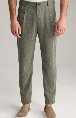 JOOP! Hosen & Chinos|Bekleidung>Bundfaltenhose Lead in meliert