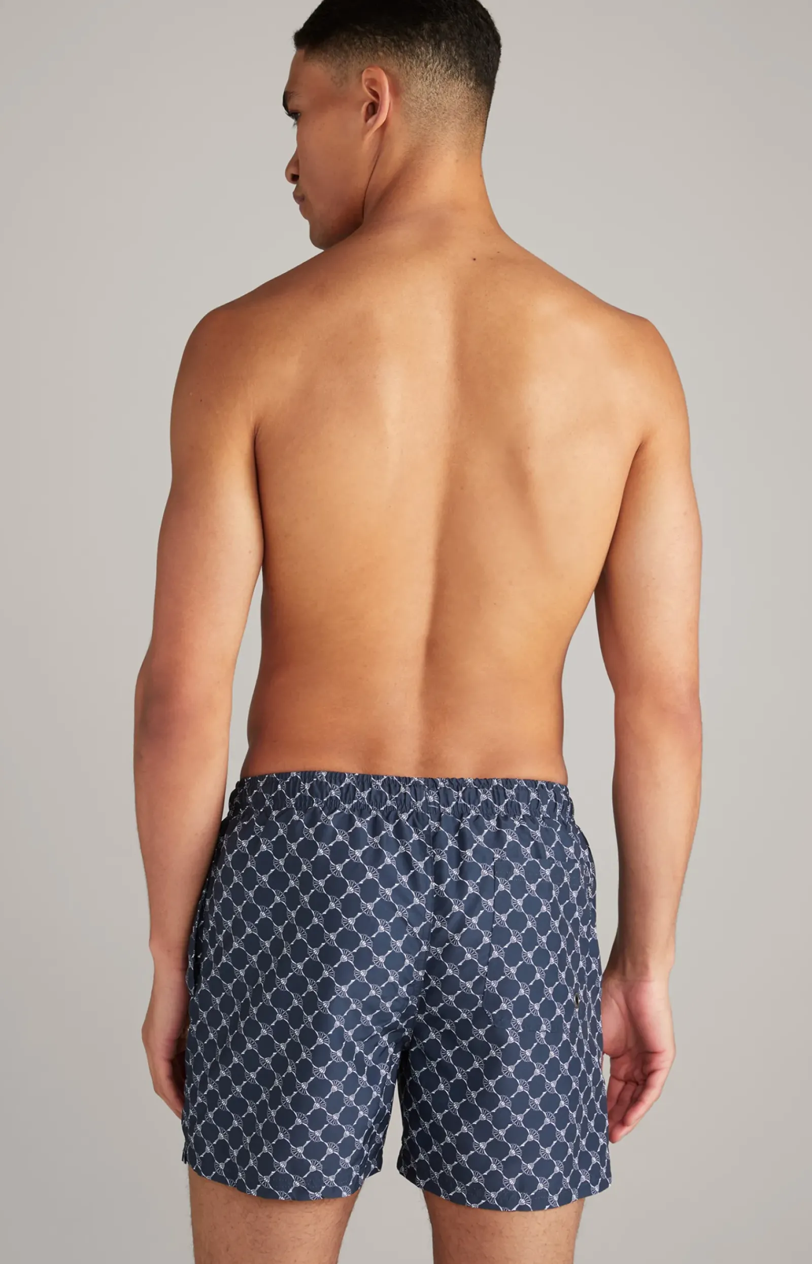 JOOP! Shorts & Badeshorts>Cornflower Badeshorts Mykonos in gemustert