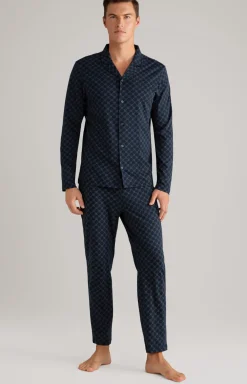 JOOP! Unterwäsche&Loungewear>Cornflower Baumwoll-Pyjama in