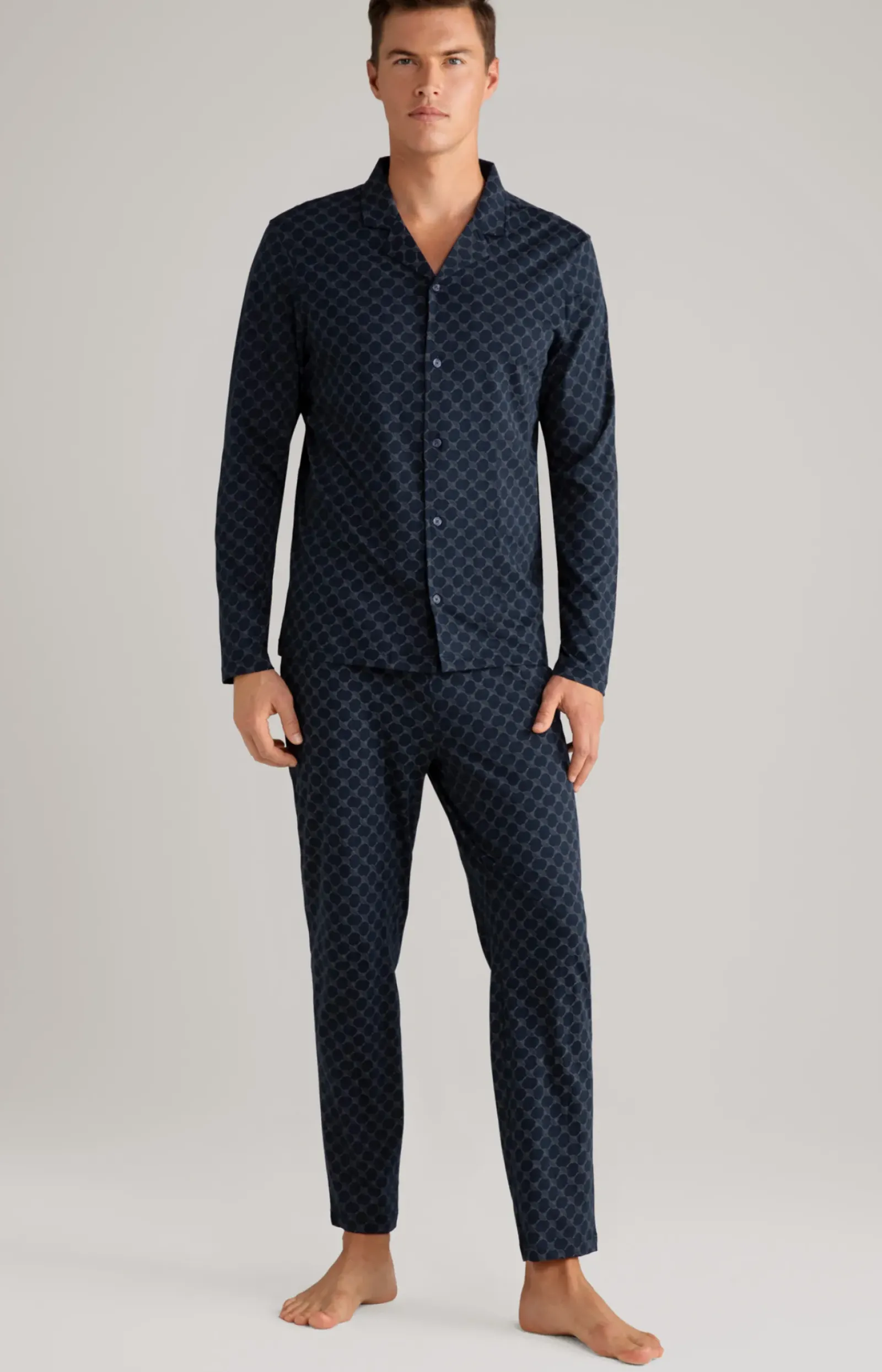 JOOP! Unterwäsche&Loungewear>Cornflower Baumwoll-Pyjama in