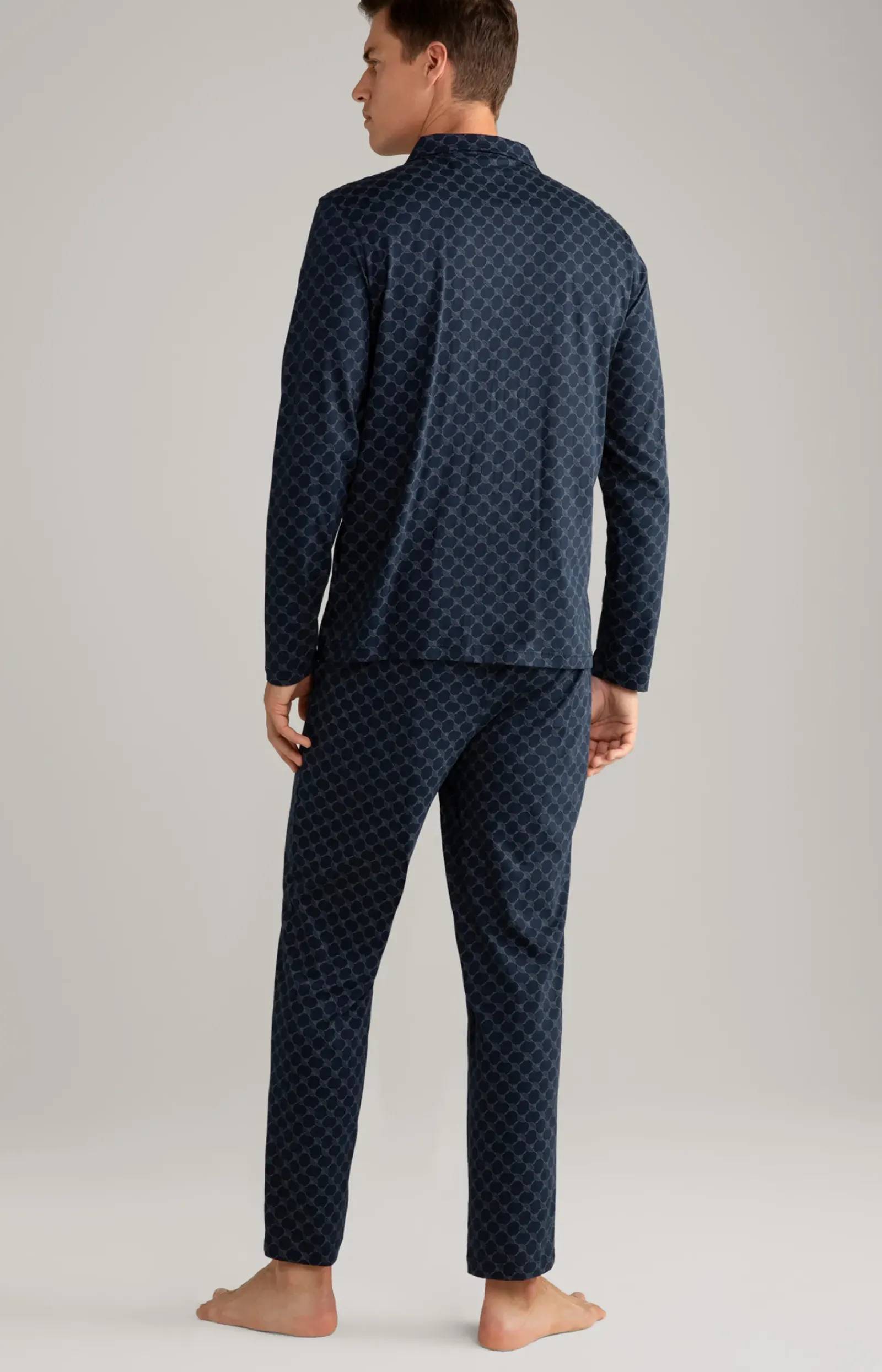 JOOP! Unterwäsche&Loungewear>Cornflower Baumwoll-Pyjama in