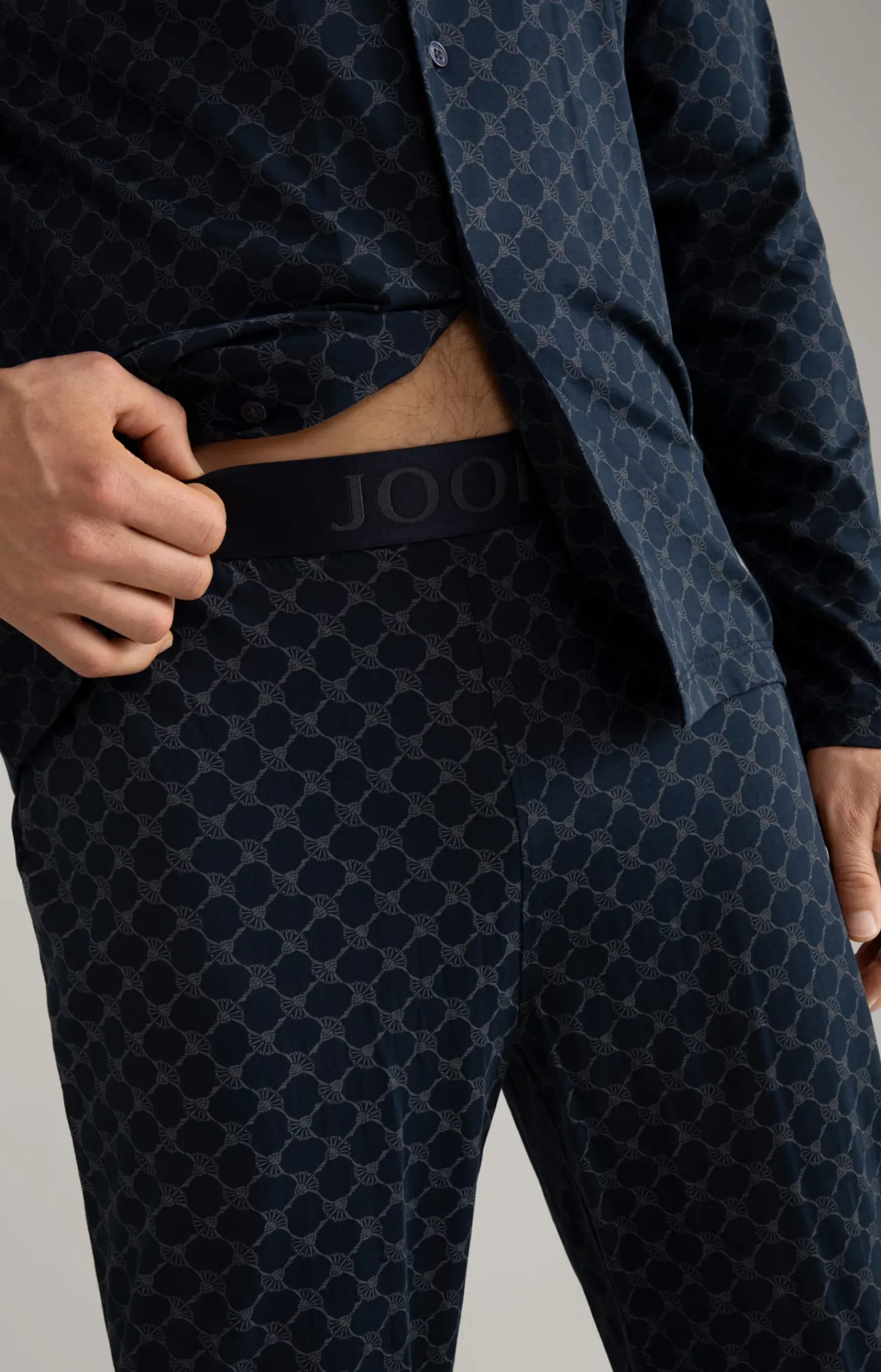 JOOP! Unterwäsche&Loungewear>Cornflower Baumwoll-Pyjama in