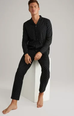 JOOP! Unterwäsche&Loungewear>Cornflower Baumwoll-Pyjama in