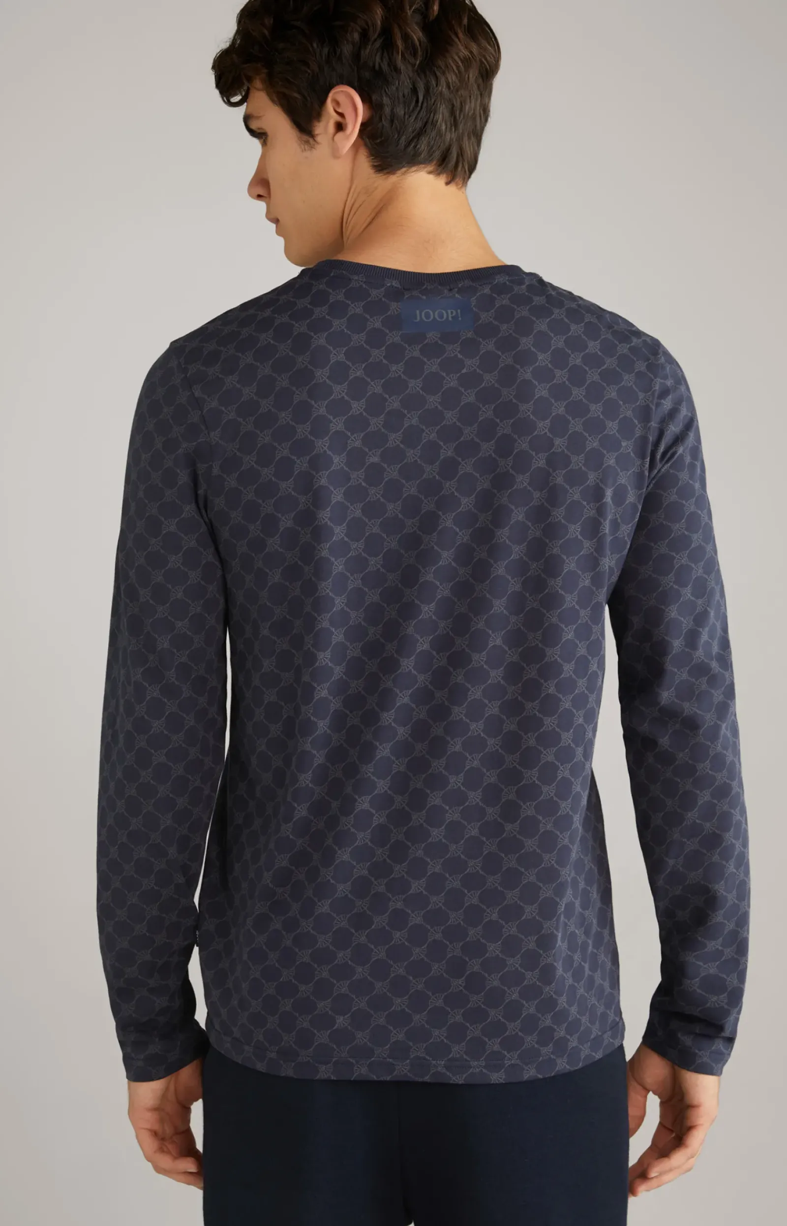 JOOP! Unterwäsche&Loungewear>Cornflower Loungewear Longsleeve in gemustert