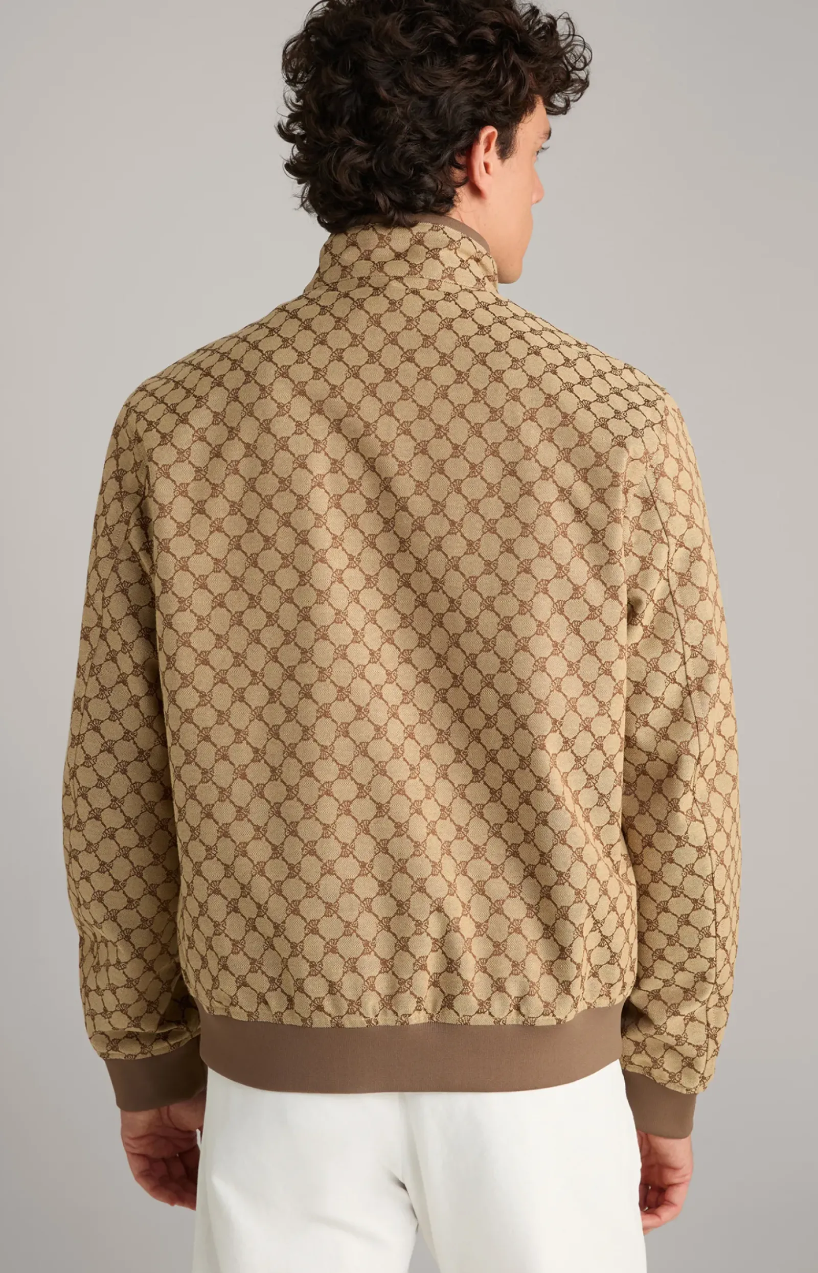JOOP! Jacken&Mänte|Bekleidung>Cornflower-Jacke Escor in Beige/ gemustert