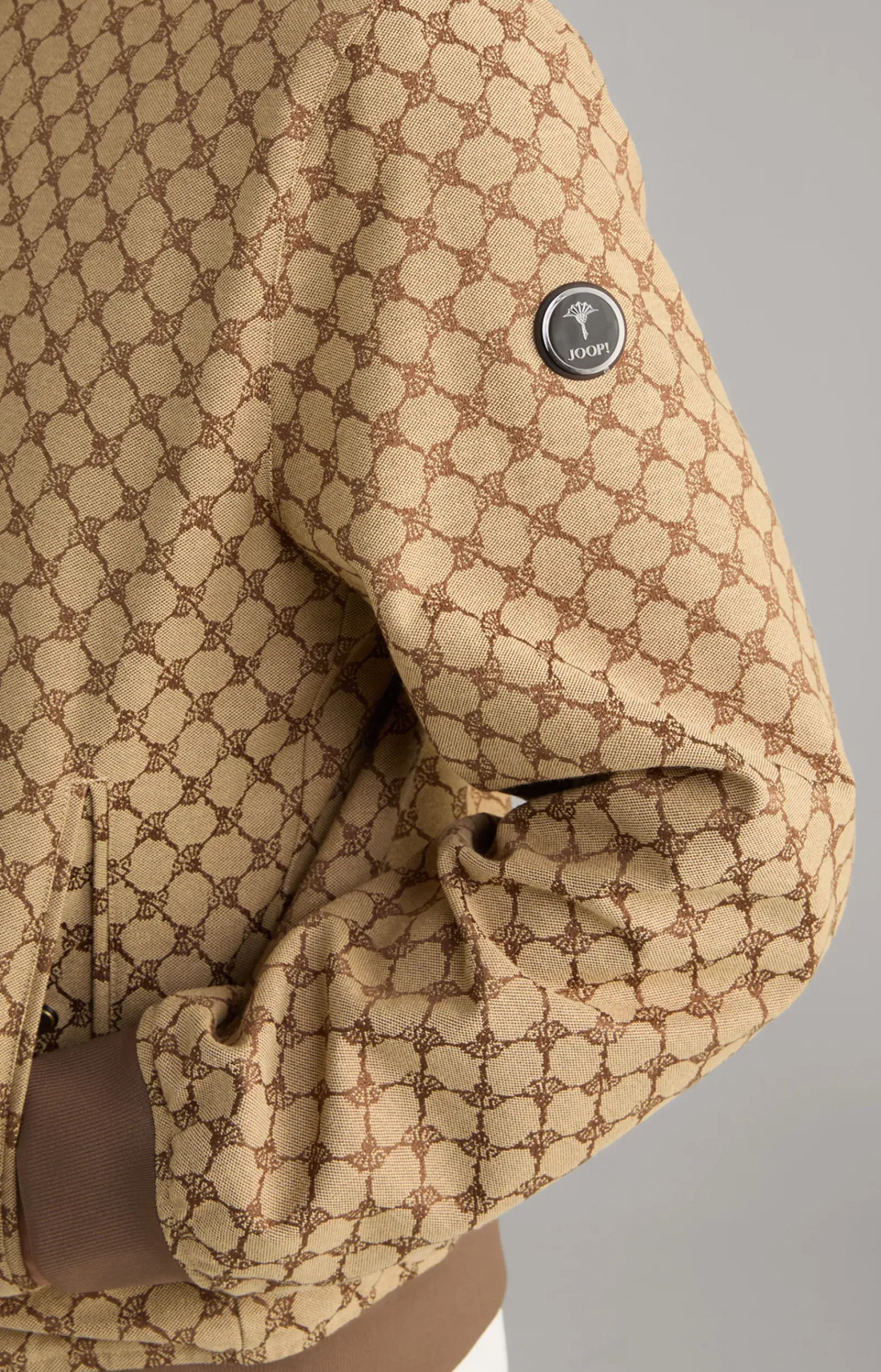 JOOP! Jacken&Mänte|Bekleidung>Cornflower-Jacke Escor in Beige/ gemustert