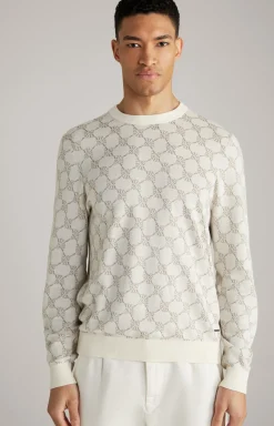 JOOP! Strick|Bekleidung>Cornflower-Pullover Ravon in gemustert