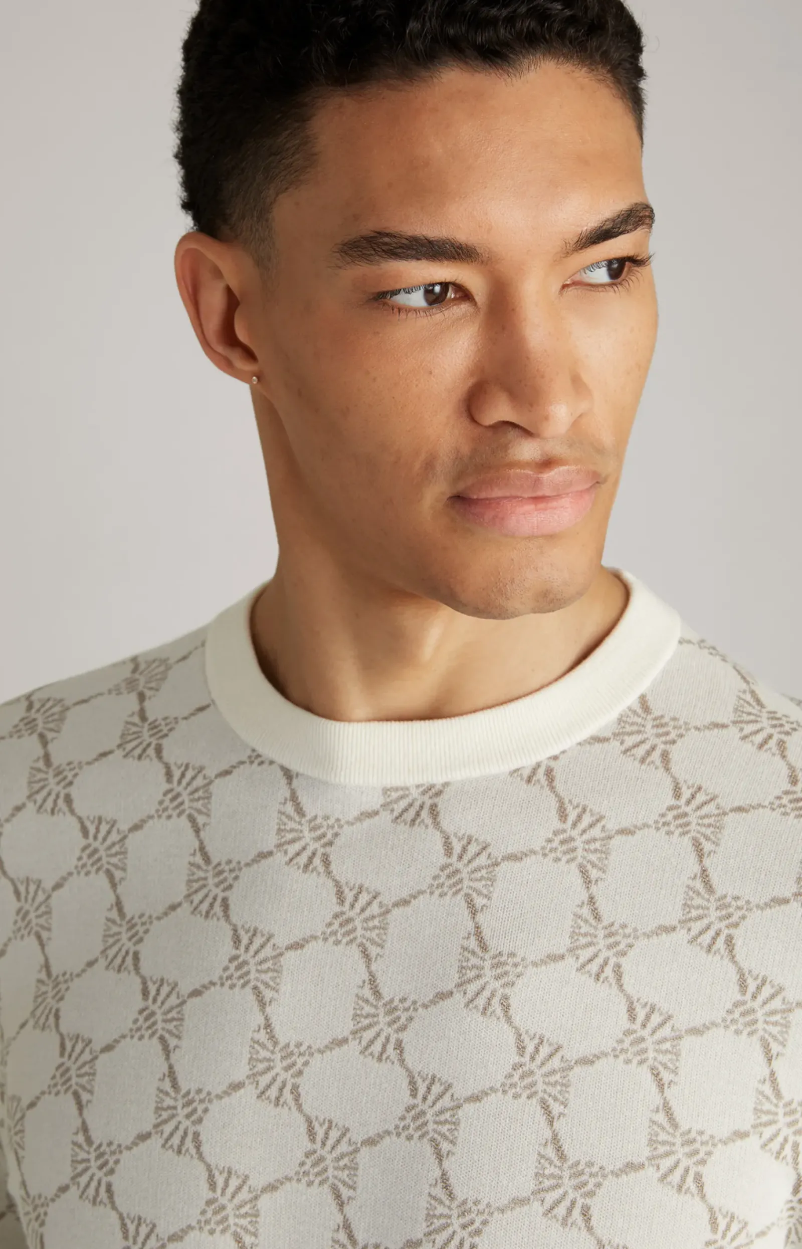 JOOP! Strick|Bekleidung>Cornflower-Pullover Ravon in gemustert