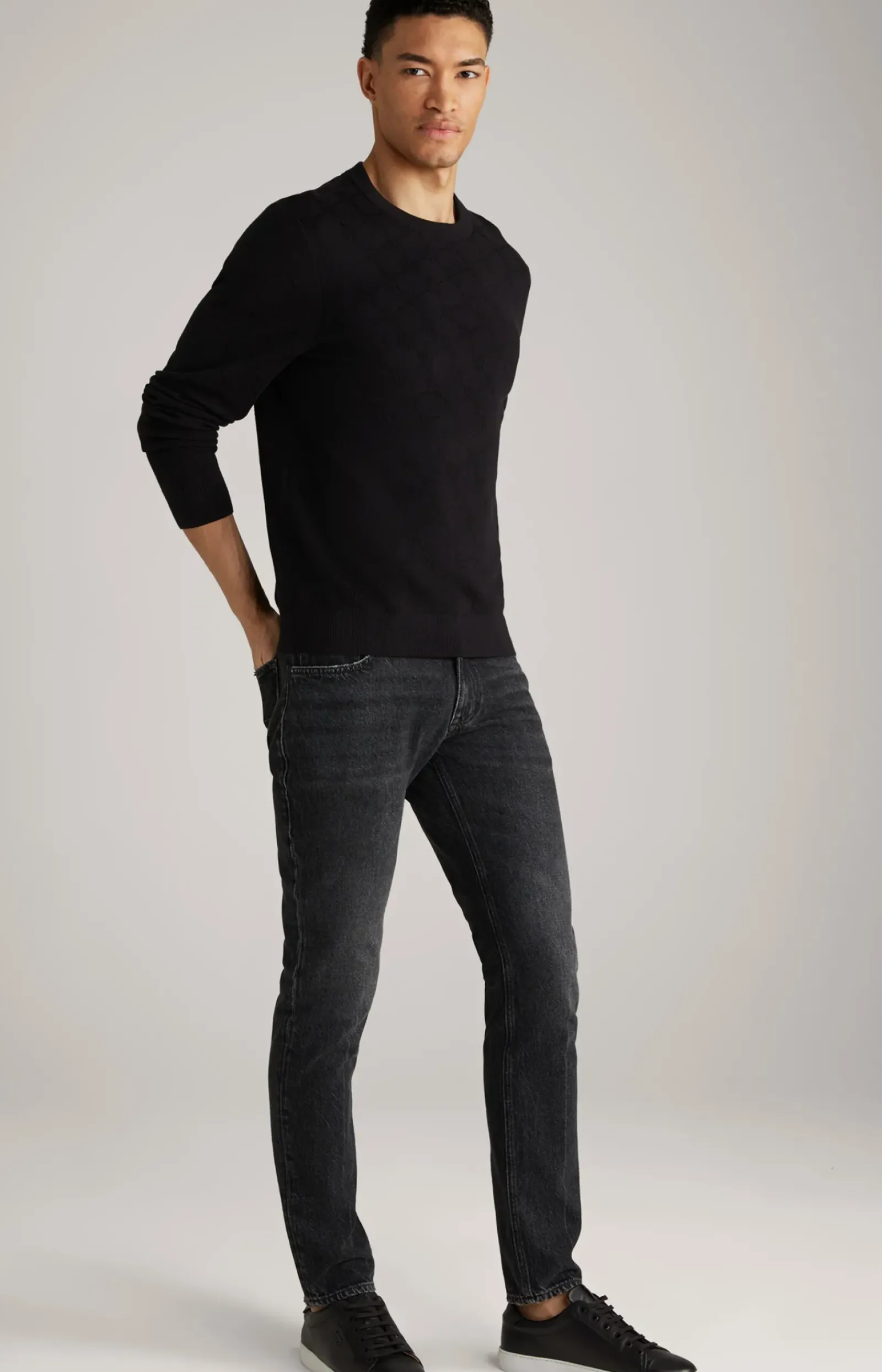JOOP! Strick|Bekleidung>Cornflower-Pullover Ravon in gemustert