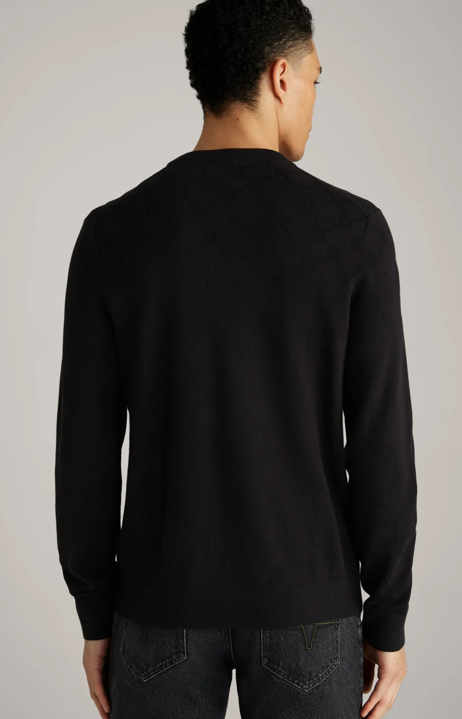 JOOP! Strick|Bekleidung>Cornflower-Pullover Ravon in gemustert