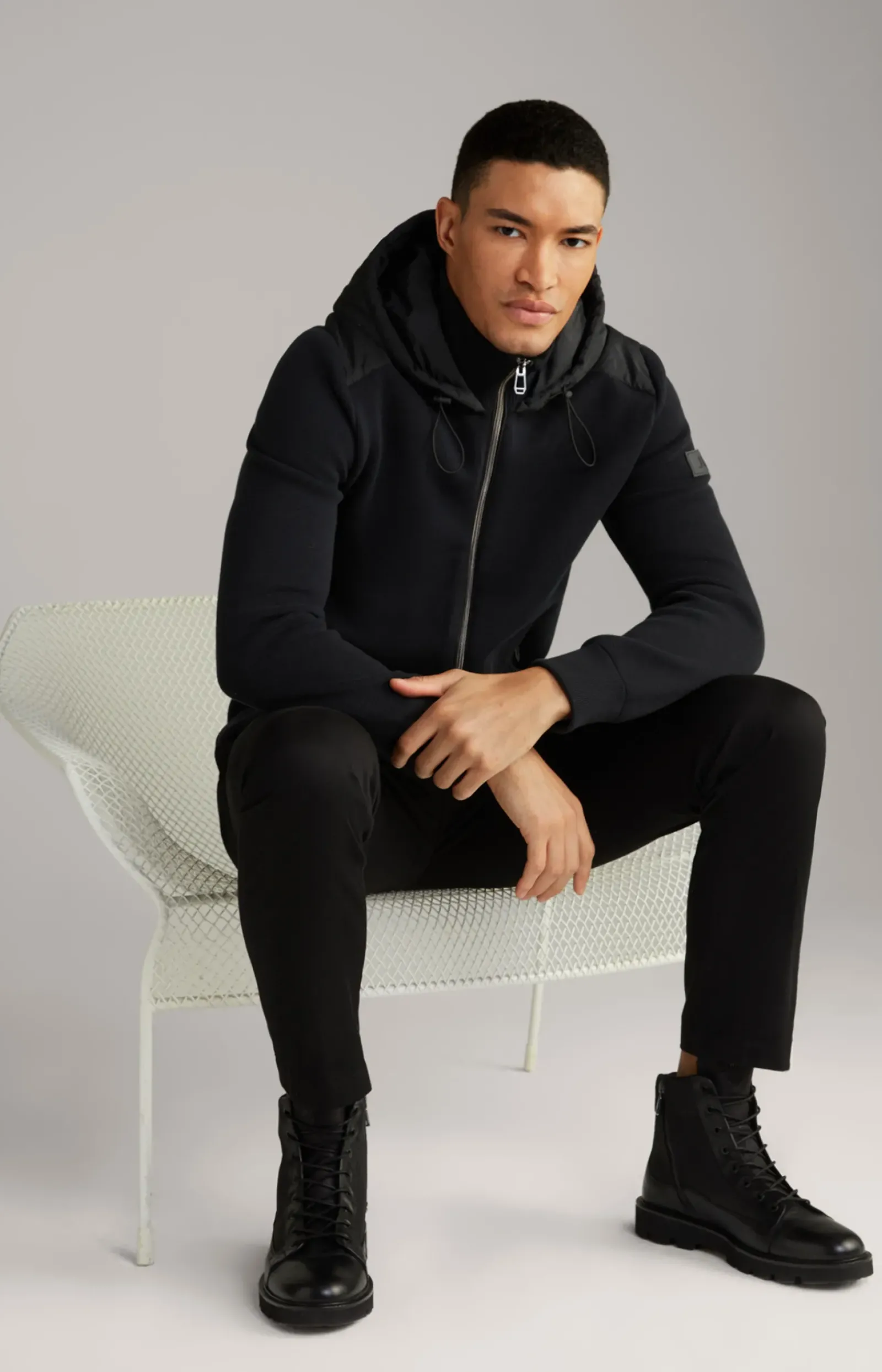 JOOP! Strick>Cornflower-Strickjacke Hughen in