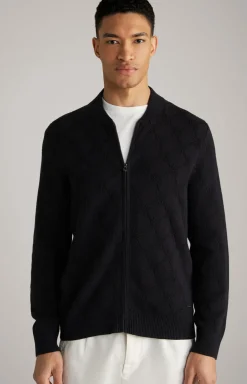 JOOP! Strick|Bekleidung>Cornflower-Strickjacke Raveno in gemustert