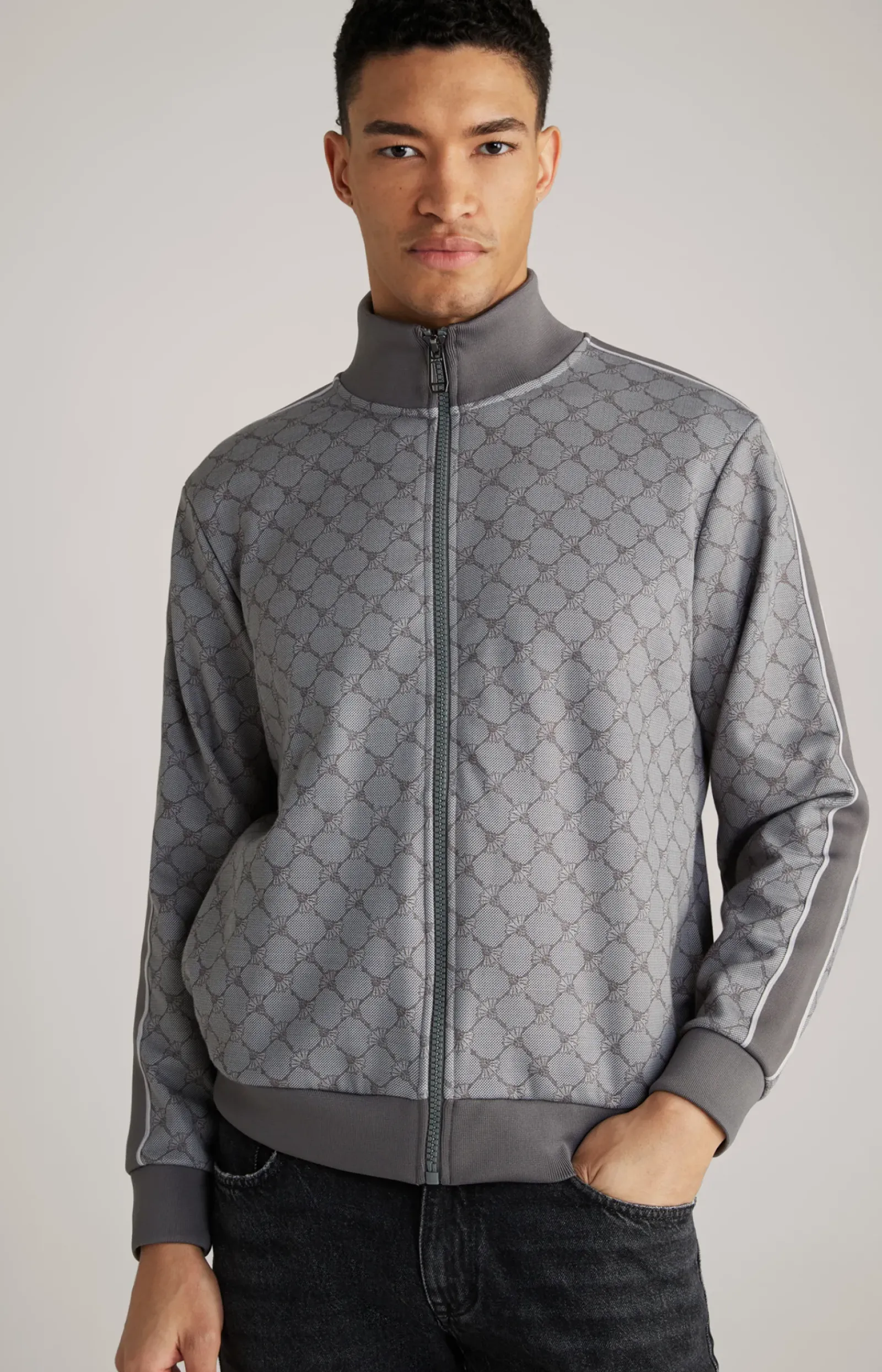 JOOP! T-Shirts&Sweats|Bekleidung>Cornflower-Sweatjacke Tayfun in