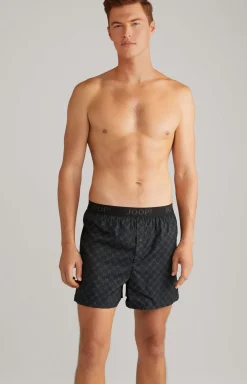 JOOP! Unterwäsche&Loungewear>3er-Pack Fine Cotton Boxer in Hellgrau/Schwarz/Dunkelblau