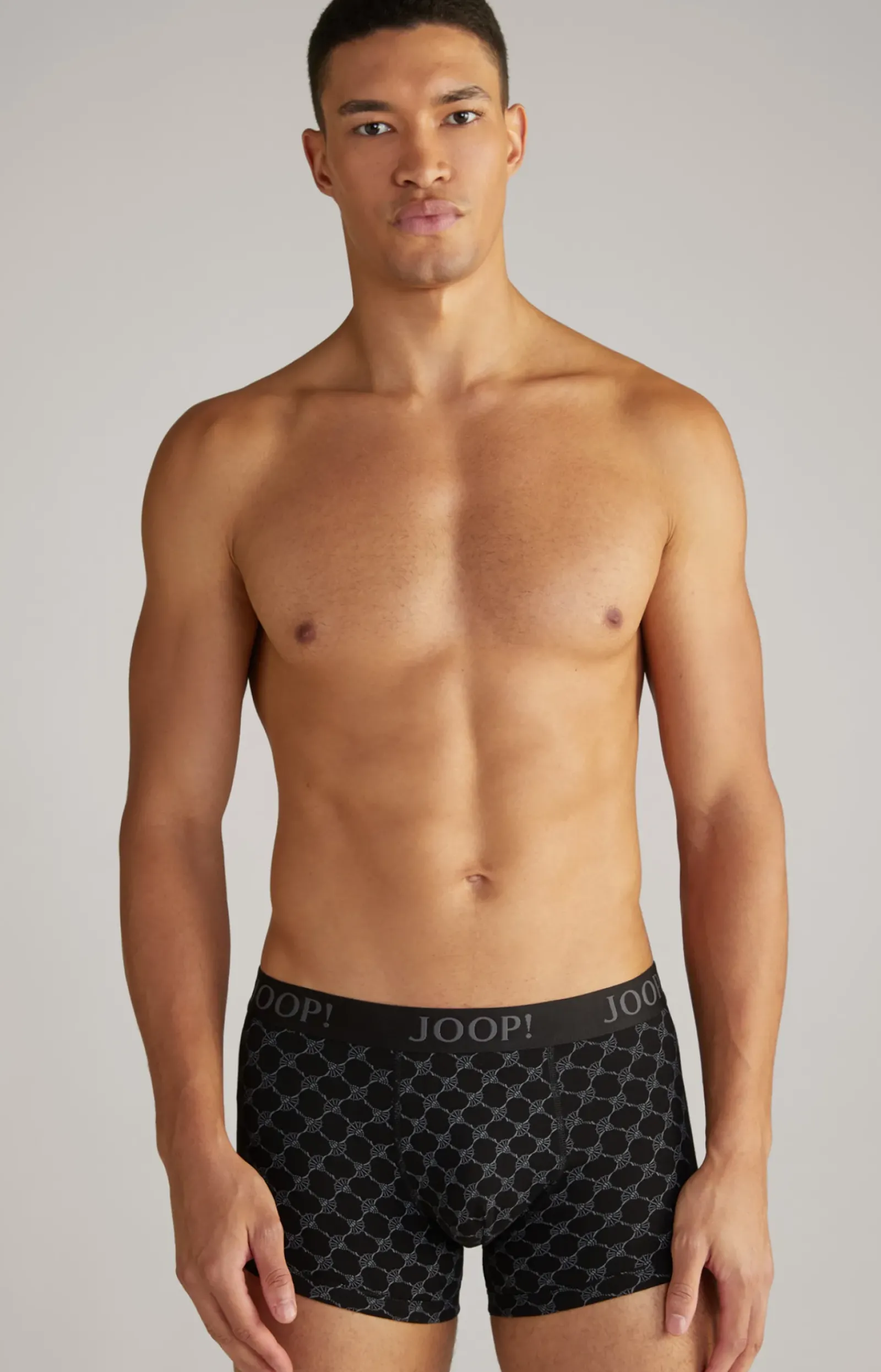 JOOP! Unterwäsche&Loungewear>3er-Pack Fine Cotton Stretch Boxer in gemustert