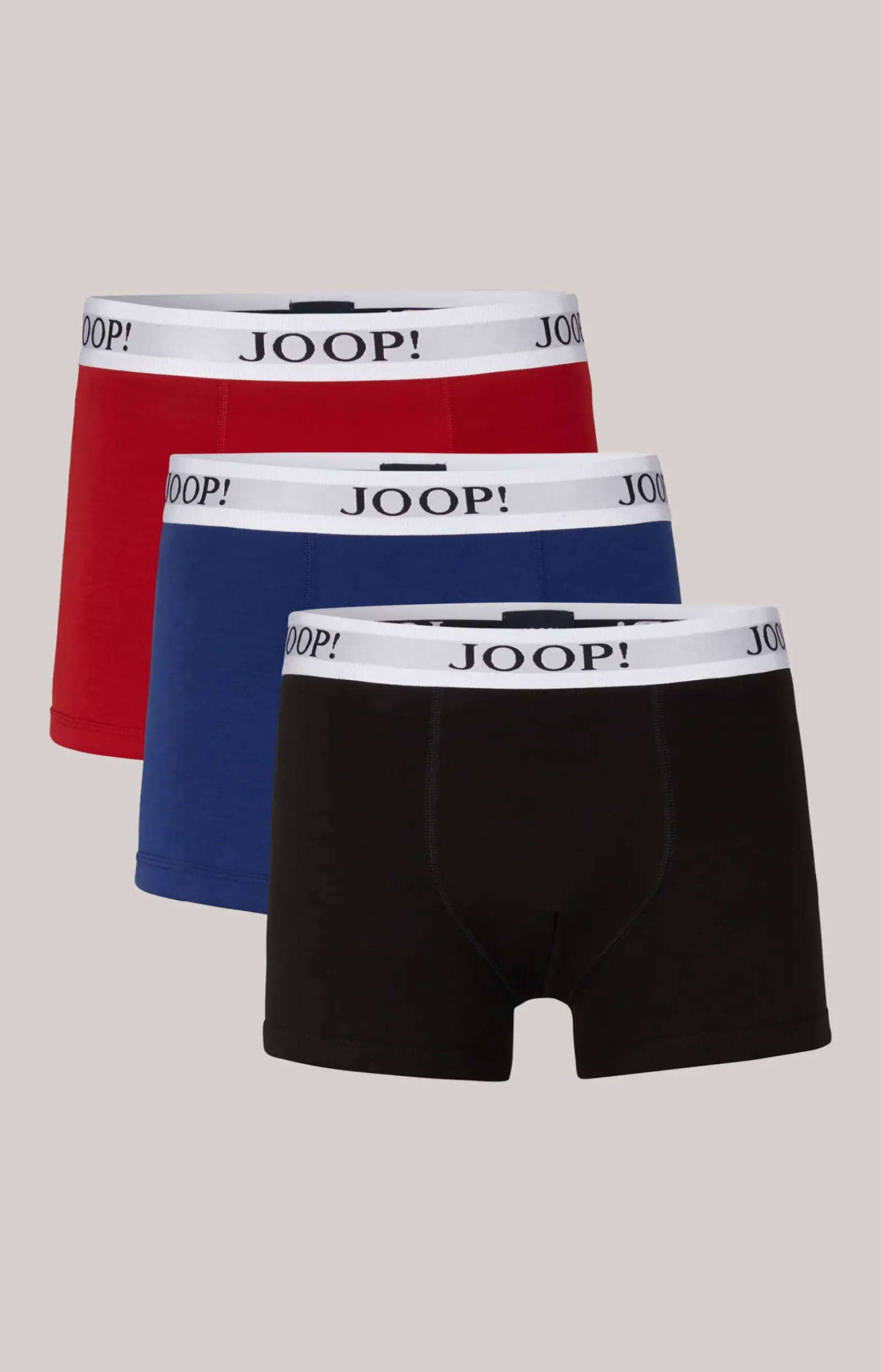 JOOP! Unterwäsche&Loungewear>3er-Pack Fine Cotton Stretch Boxer in