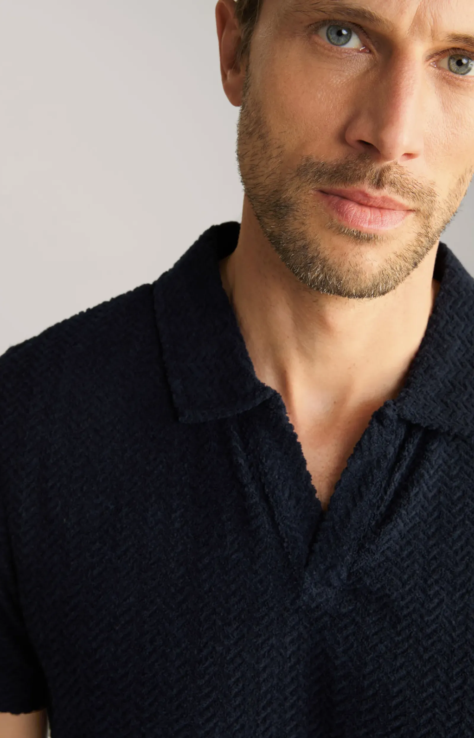 JOOP! Poloshirts|Bekleidung>Frottee-Polohemd Piero in strukturiert