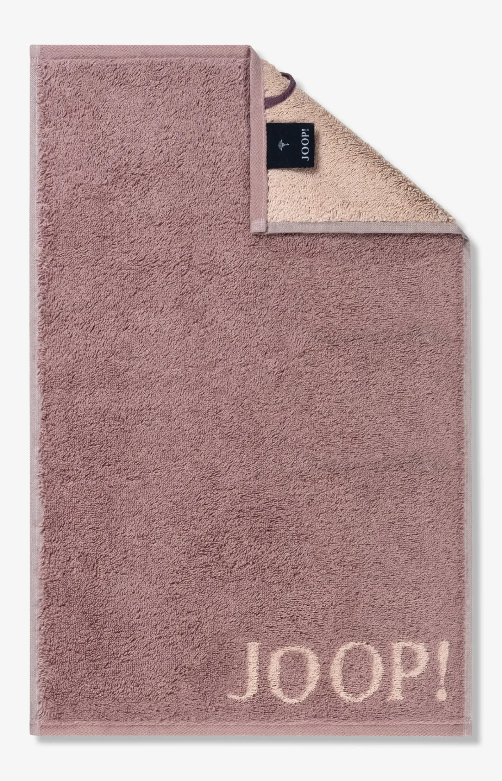 JOOP! Gästetuch>FROTTIERSERIE CLASSIC DOUBLEFACE in Rosa