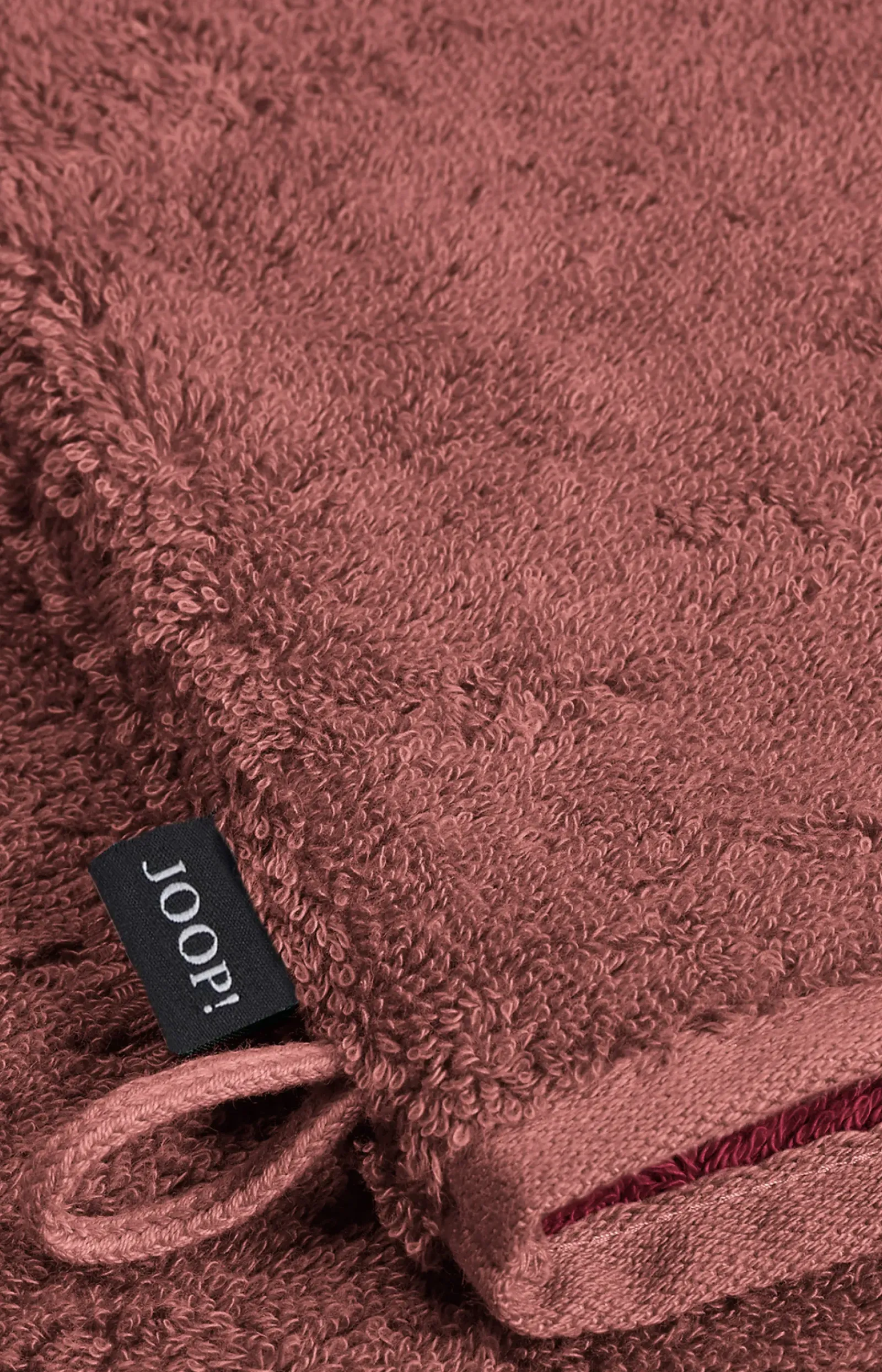 JOOP! Waschhandschuh>Ftierserie CLASSIC DOUBLEFACE in Rouge