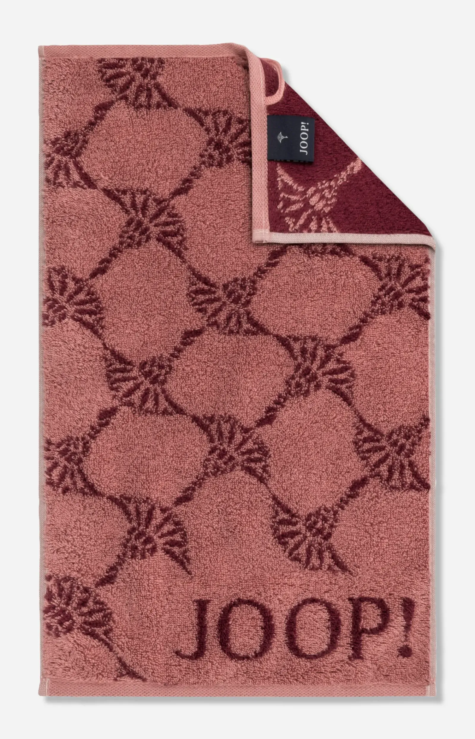 JOOP! Gästetuch>Ftierserie CLASSIC CORNFLOWER in Rouge