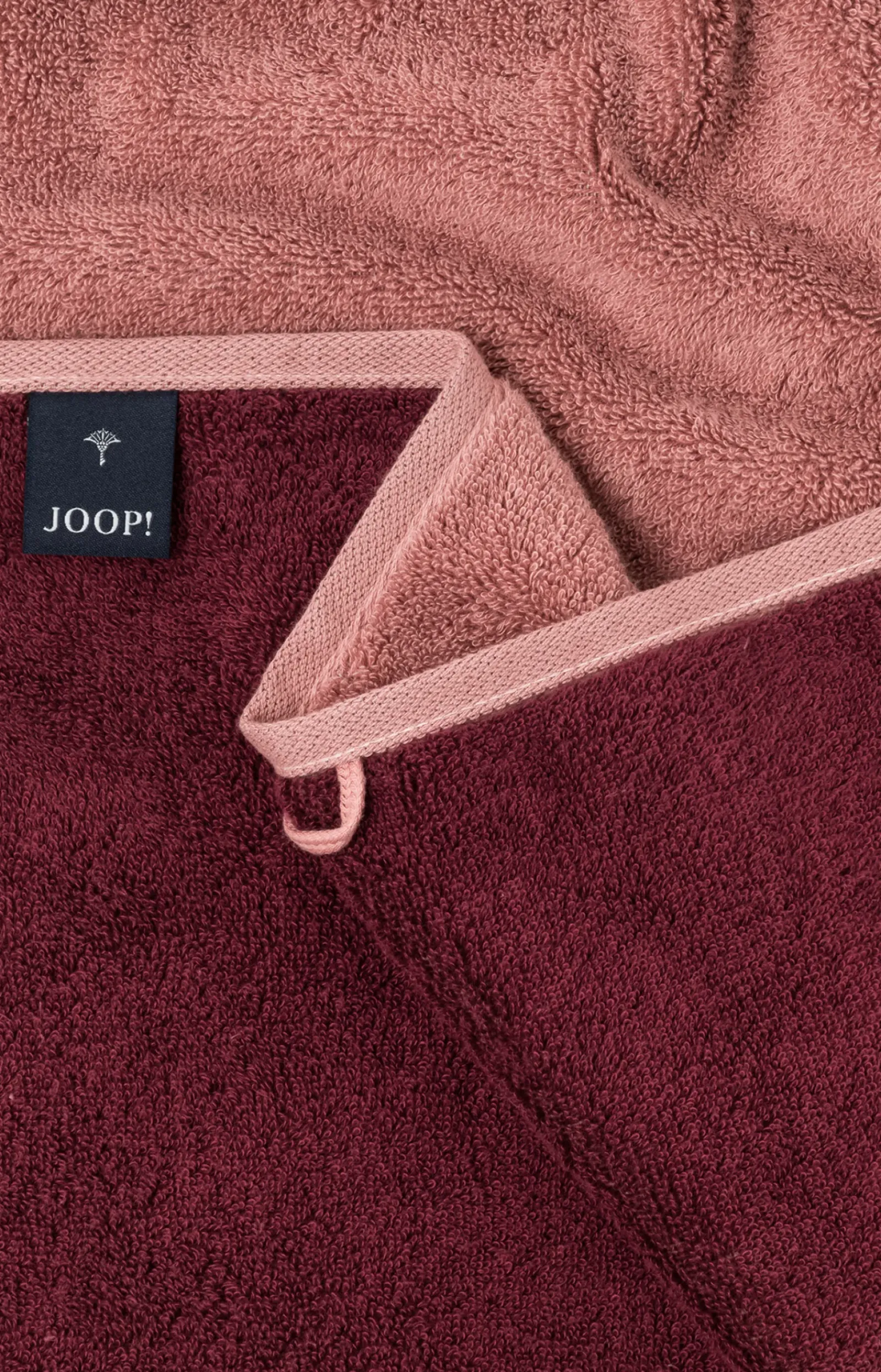 JOOP! Gästetuch>Ftierserie CLASSIC DOUBLEFACE in Rouge