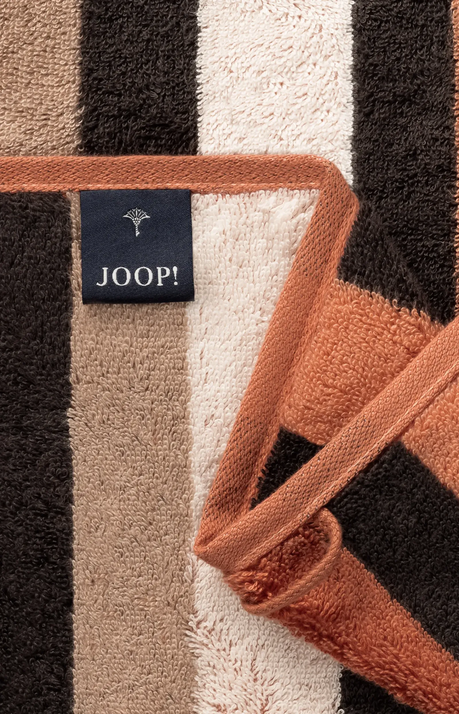 JOOP! Duschtuch>Frottierserie TONE STRIPES in gestreift