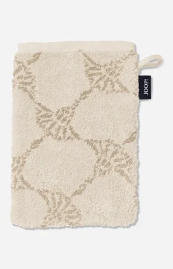 JOOP! Seifentuch|Waschhandschuh>Frottierserie Sand/Ecru Cornflower,