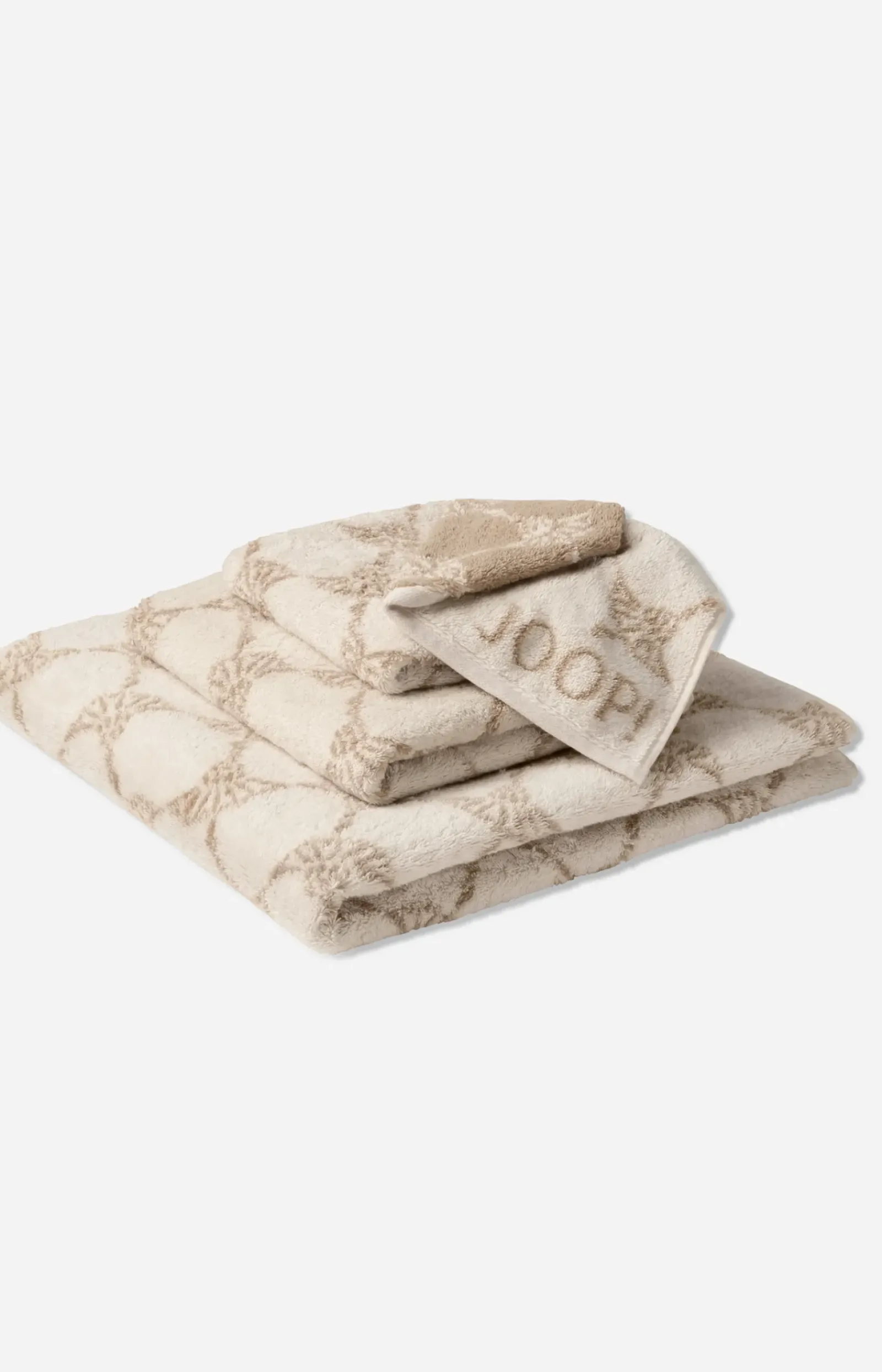 JOOP! Duschtuch>Frottierserie Sand/Ecru Cornflower,