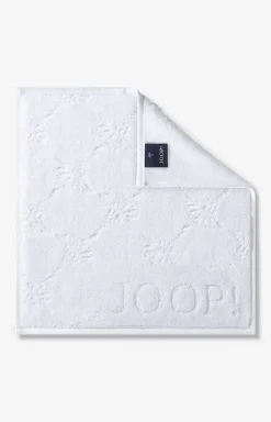JOOP! Seifentuch>Frottierserie Uni-Cornflower, Weiß