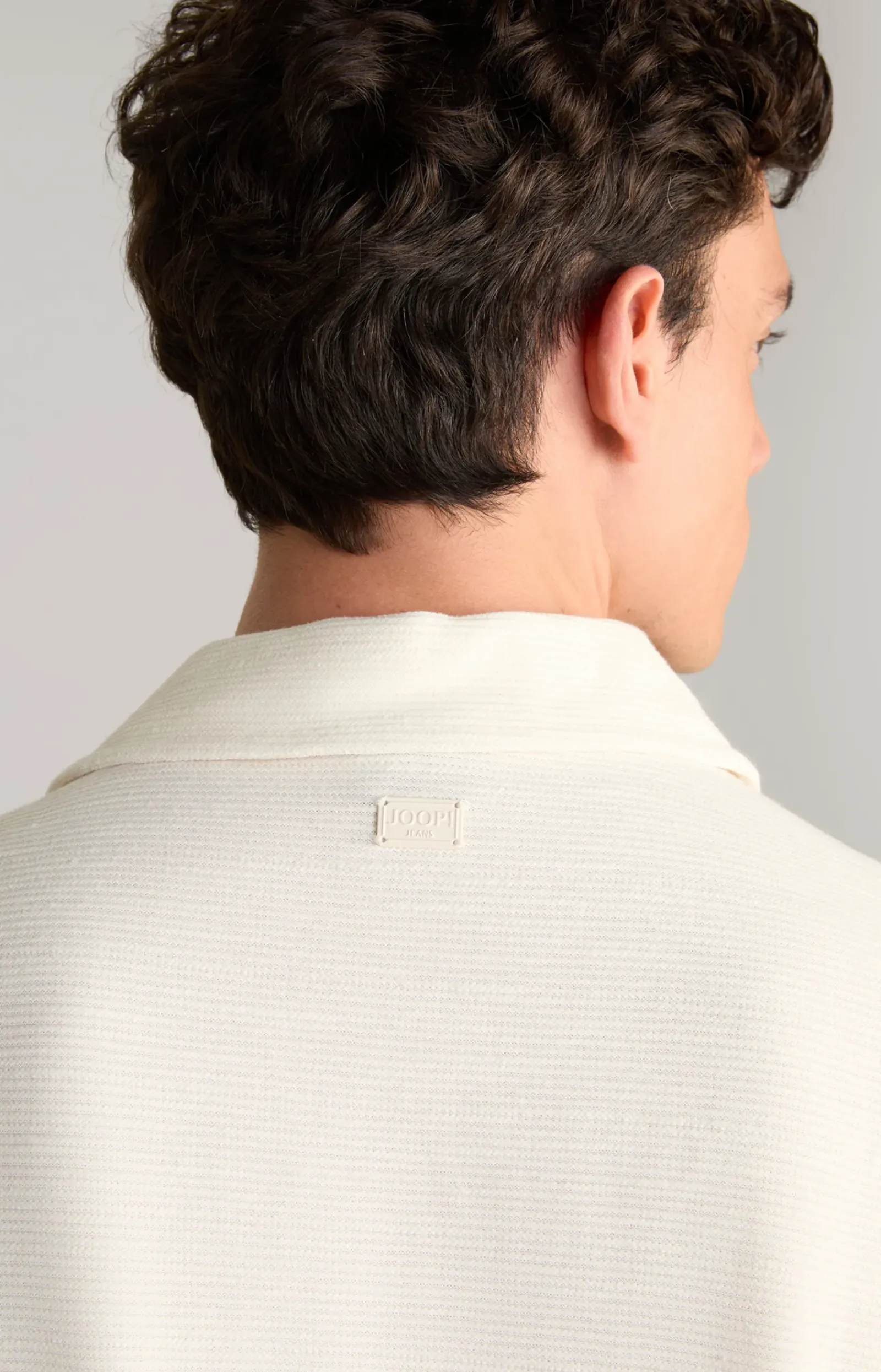 JOOP! Hemden|Bekleidung>Hemd Damian in Beige strukturiert