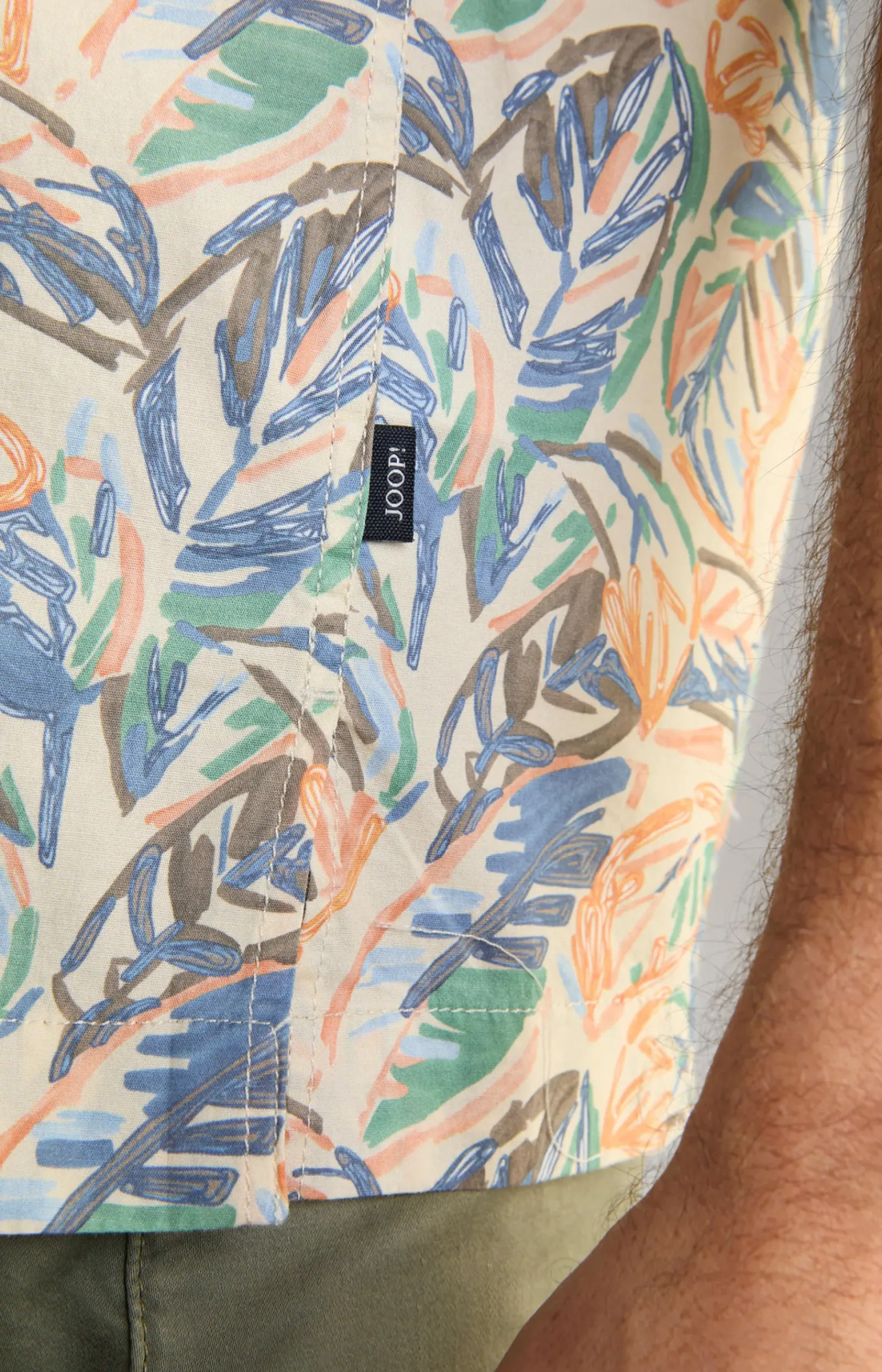 JOOP! Hemden|Bekleidung>Hemd Hanes in Gelb gemustert