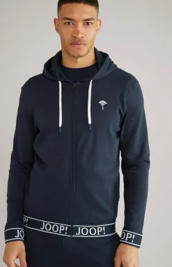 JOOP! Unterwäsche&Loungewear|T-Shirts&Sweats>Hoodie-Sweatjacke in Dunkelblau