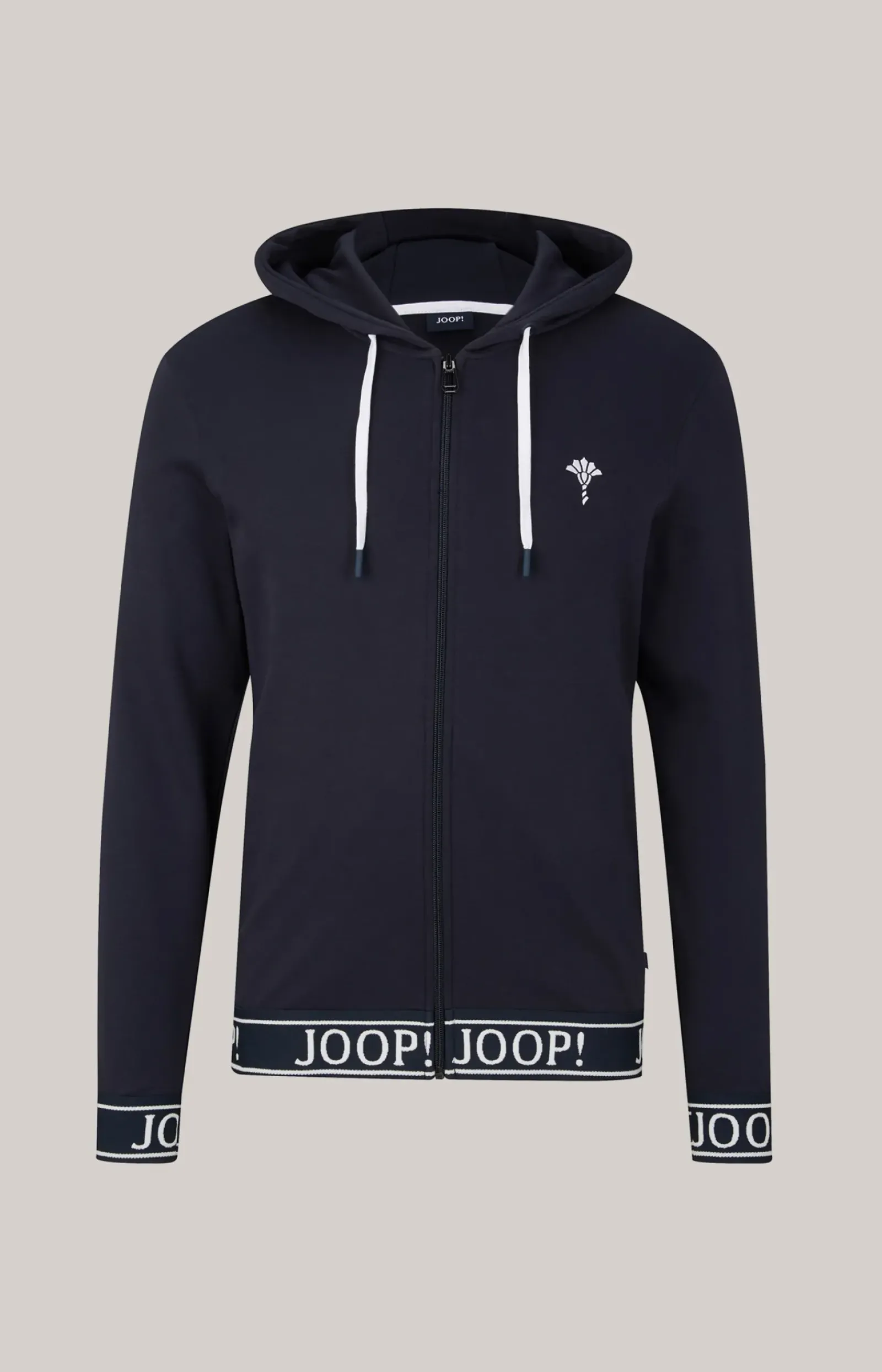 JOOP! Unterwäsche&Loungewear|T-Shirts&Sweats>Hoodie-Sweatjacke in Dunkelblau