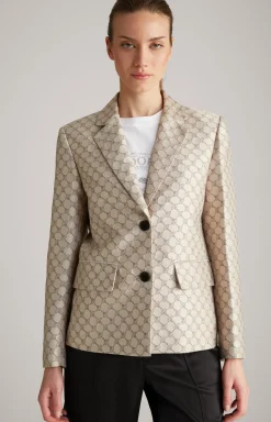 JOOP! Blazer|Bekleidung>Jacquard-Blazer in gemustert