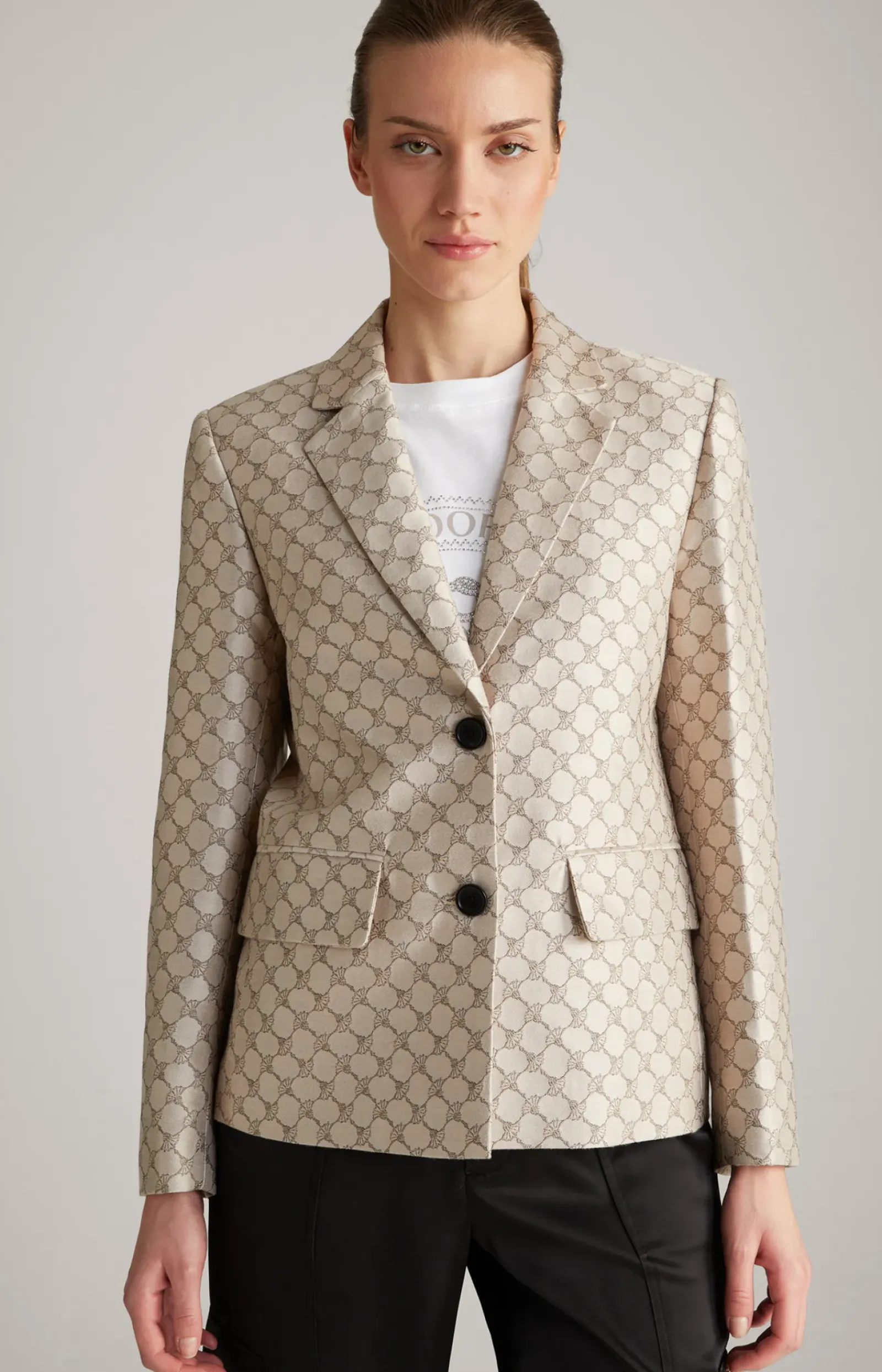 JOOP! Blazer|Bekleidung>Jacquard-Blazer in gemustert