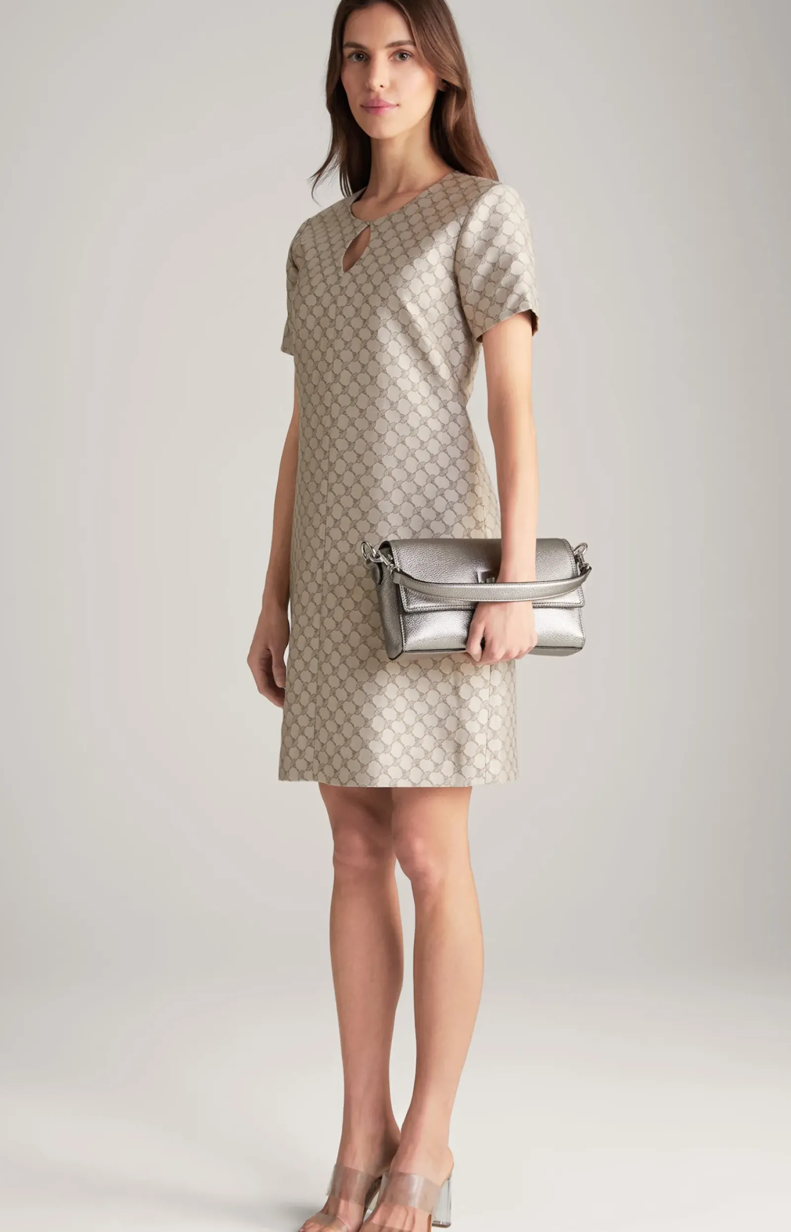 JOOP! Kleider & Röcke|Bekleidung>Jacquard-Kleid in gemustert