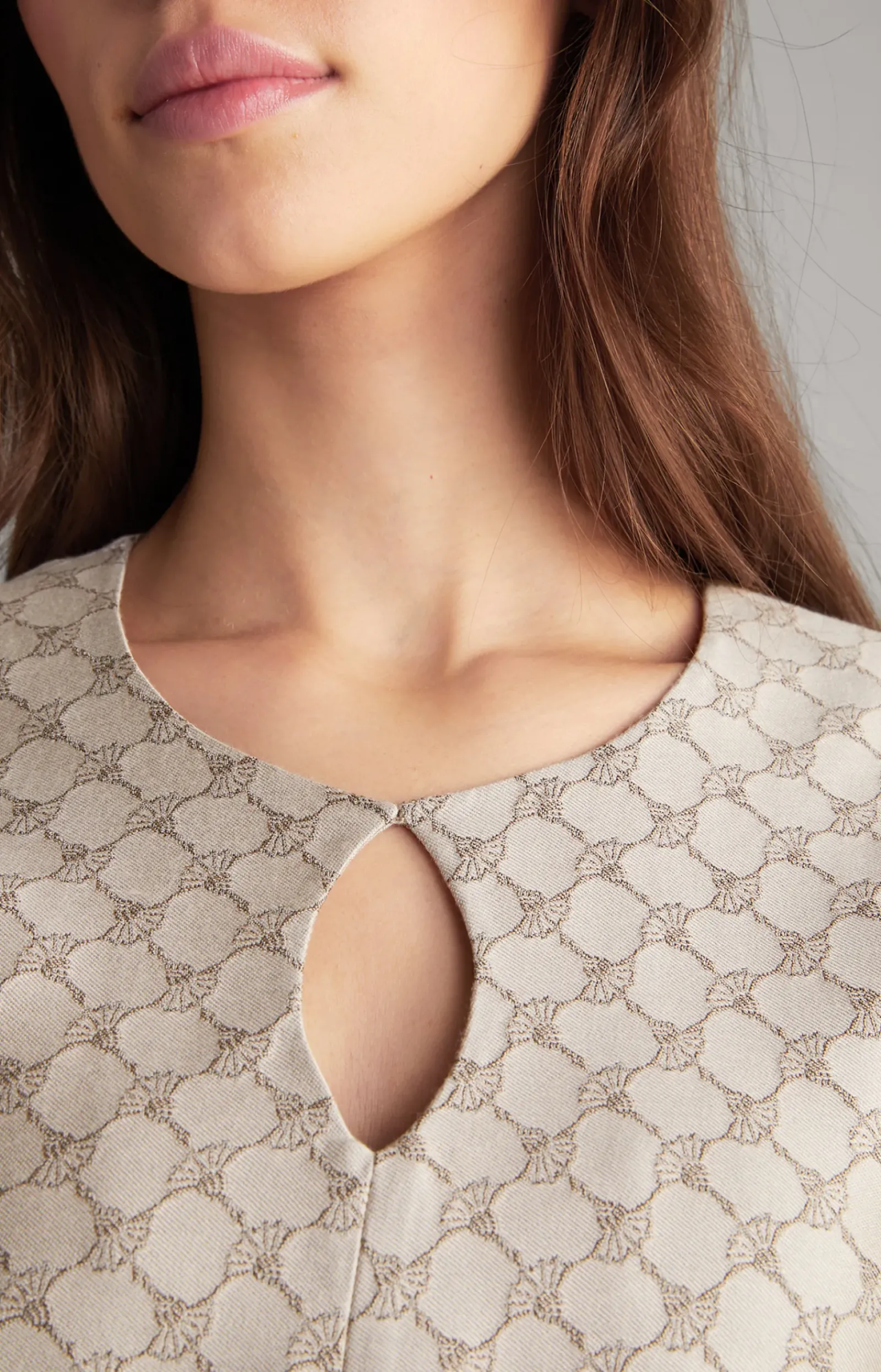 JOOP! Kleider & Röcke|Bekleidung>Jacquard-Kleid in gemustert