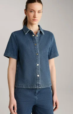 JOOP! Jeans|Blusen>Jeans-Bluse in Denim Blue